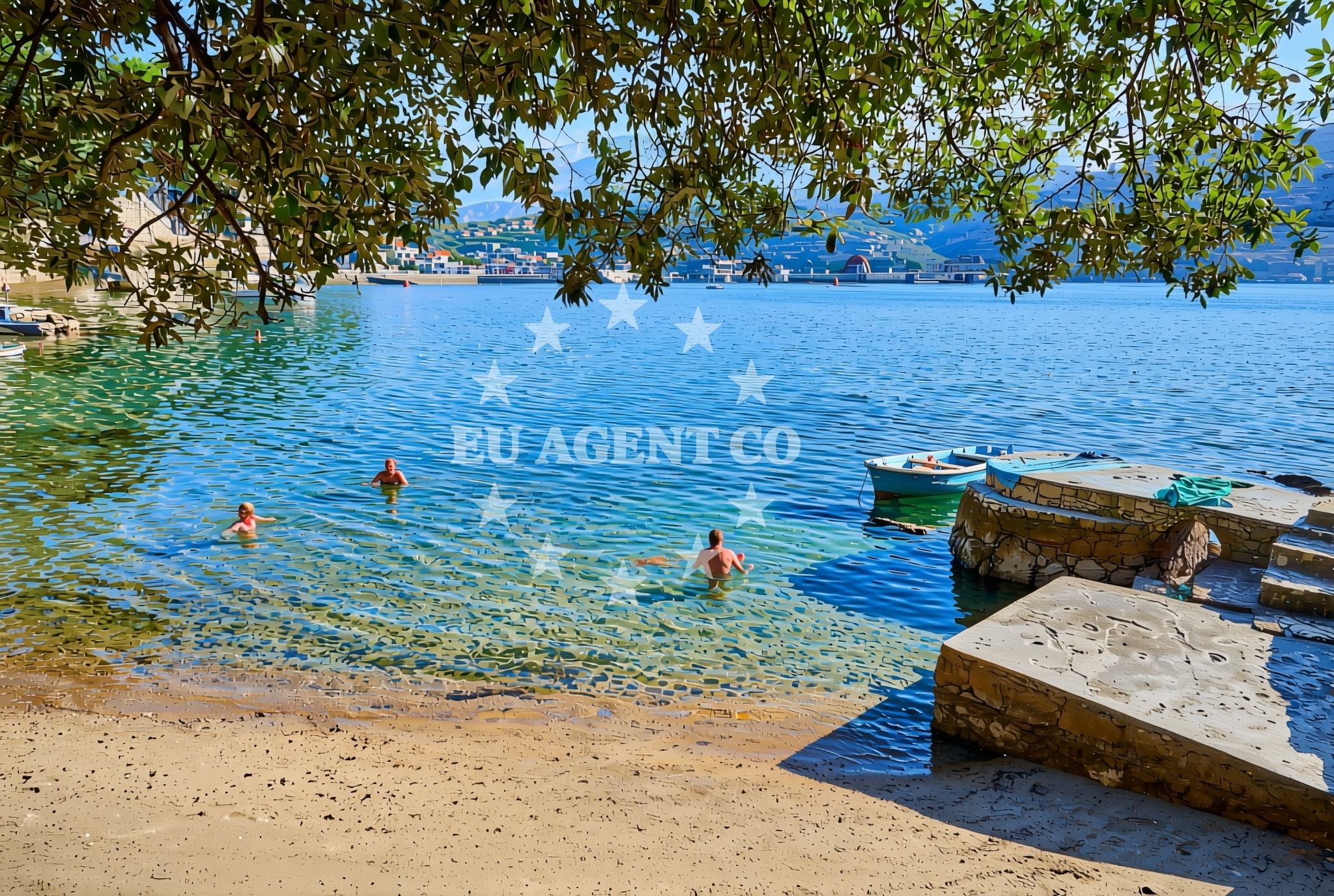 Additional view of Lescur beach in Lopar 30 A, Lopar