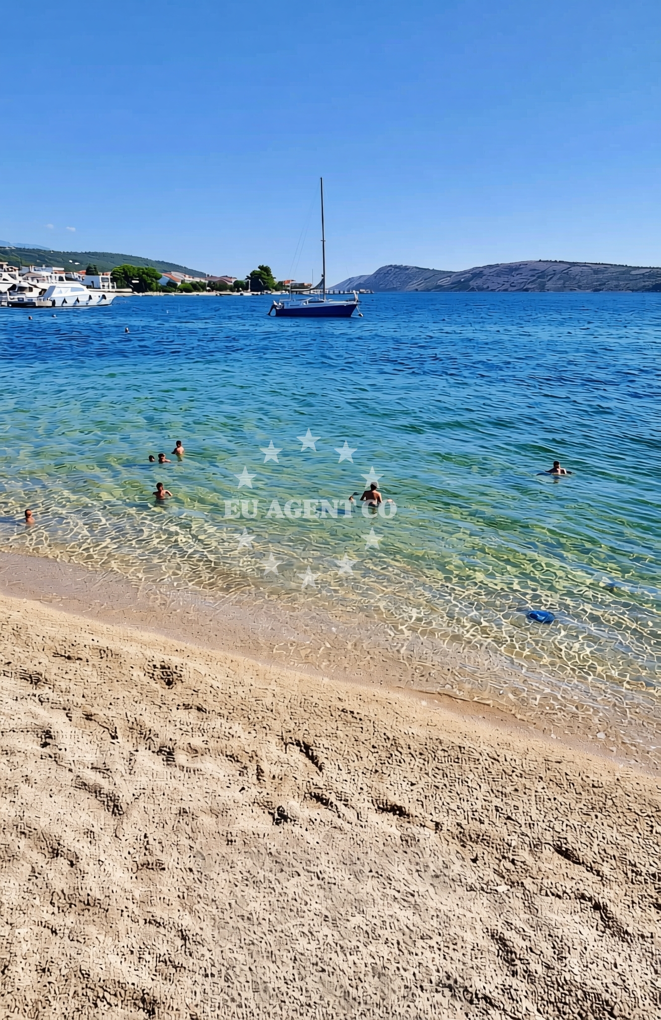 Additional view of Leut, Barbat na Rabu (Rab) Beach in Leut