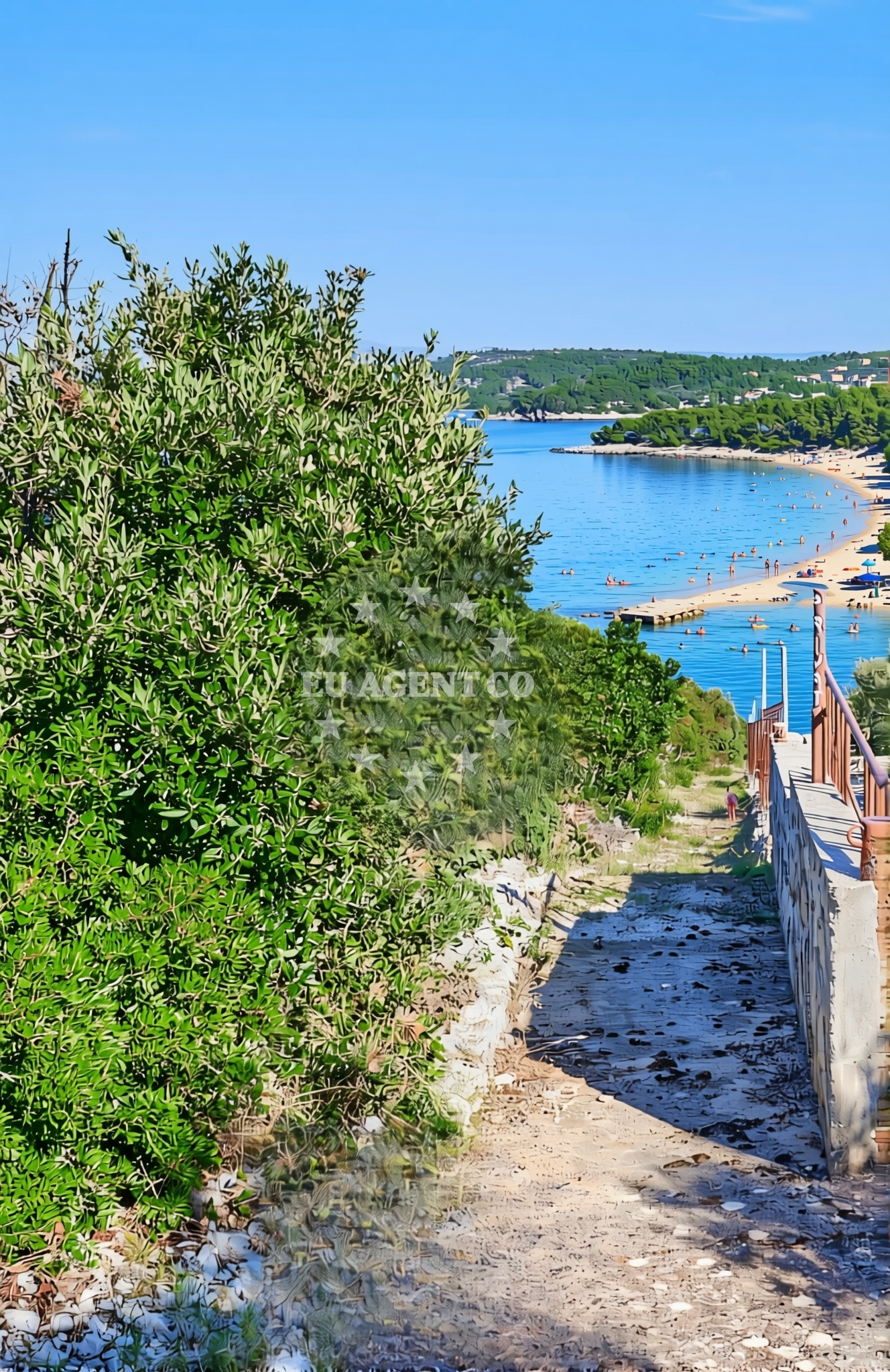 Additional view of Levant beach in picena 9, Vela Luka