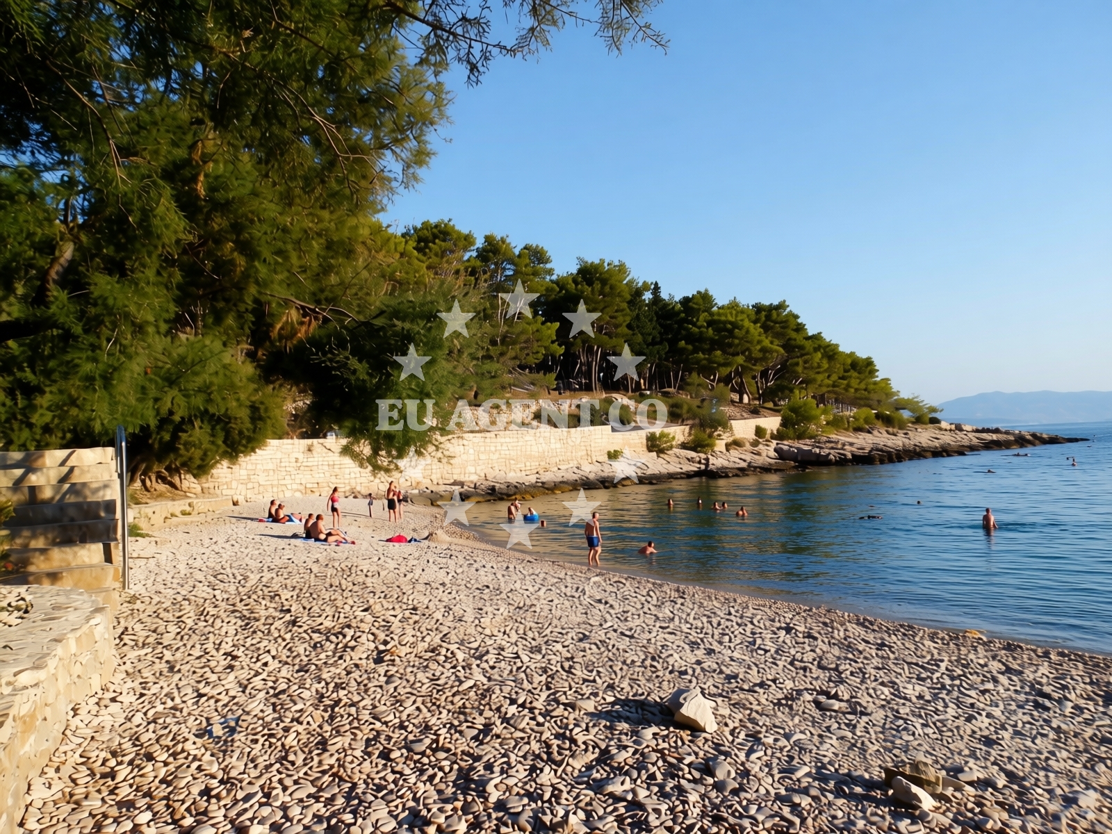 Additional view of Likva beach in Braće Ivanović Valerijev 17, Sutivan