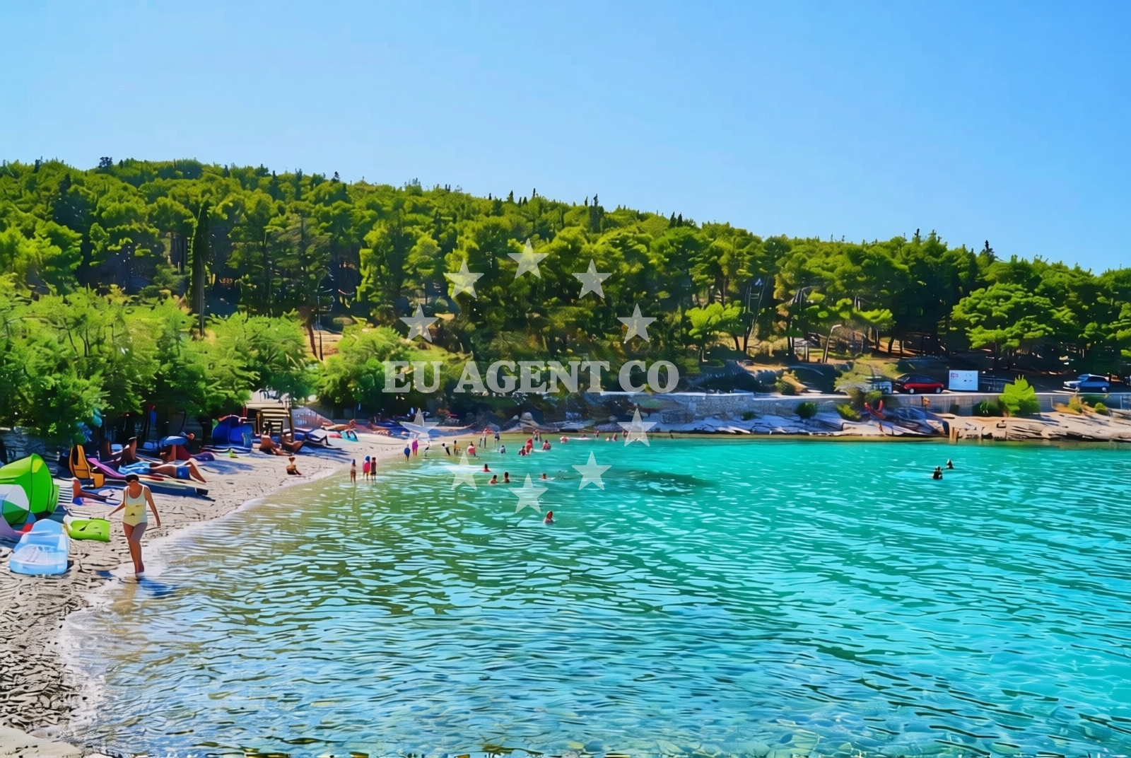 Additional view of Likva beach in Braće Ivanović Valerijev 17, Sutivan