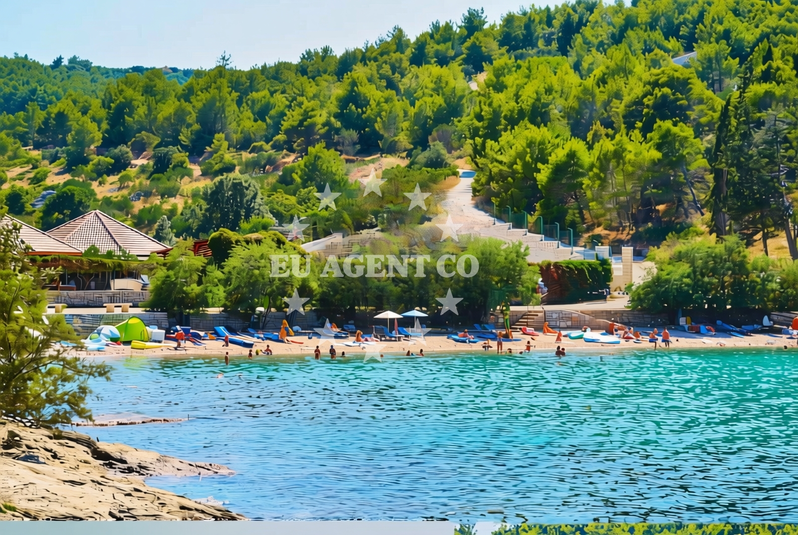 Additional view of Likva beach in Braće Ivanović Valerijev 17, Sutivan