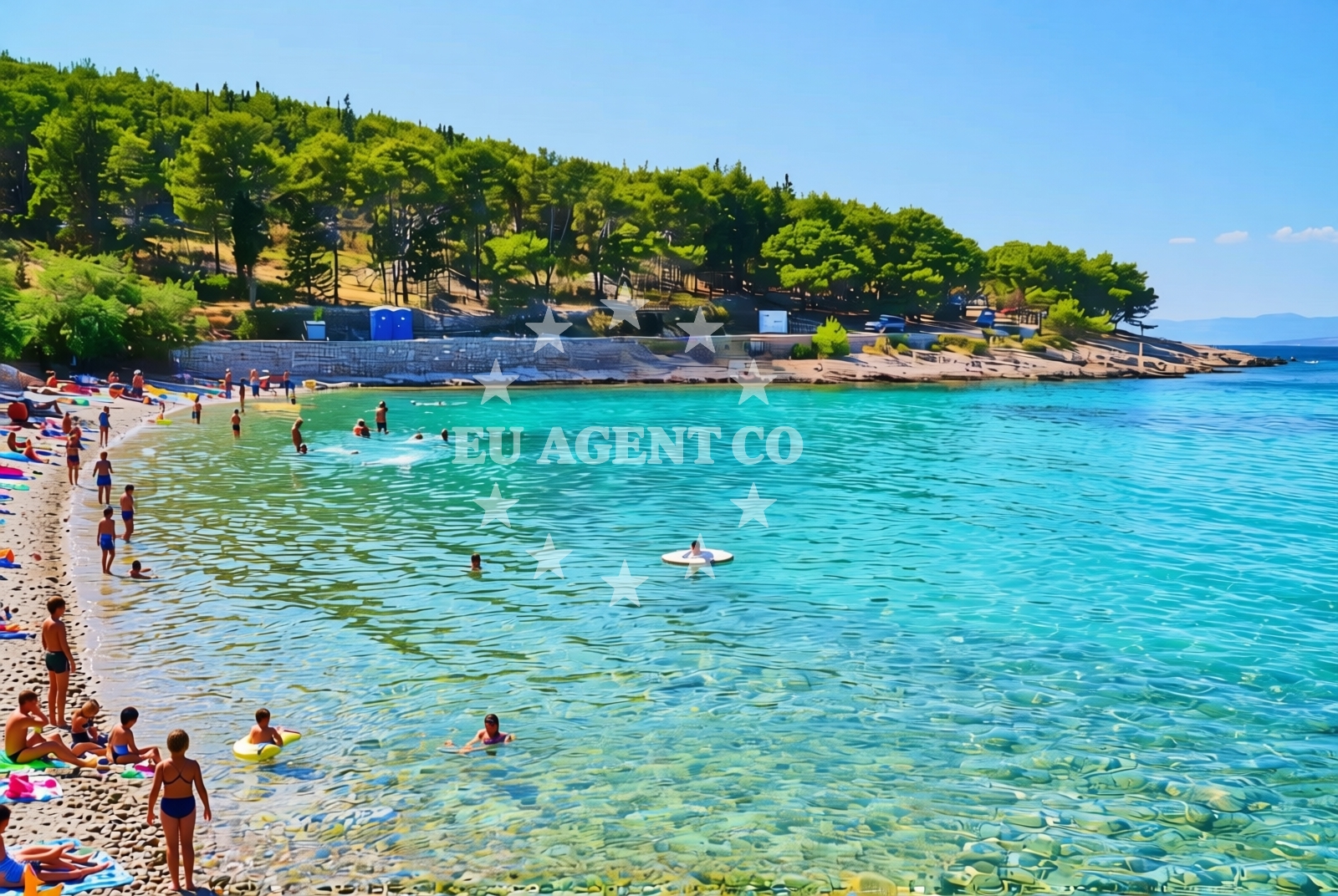 Additional view of Likva beach in Braće Ivanović Valerijev 17, Sutivan