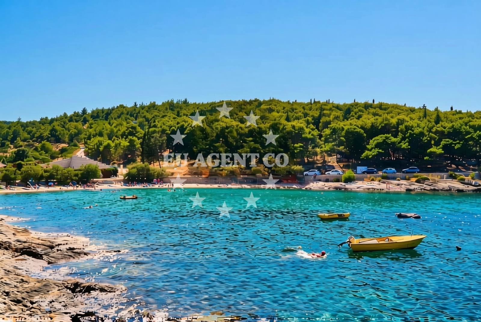 Additional view of Likva beach in Braće Ivanović Valerijev 17, Sutivan