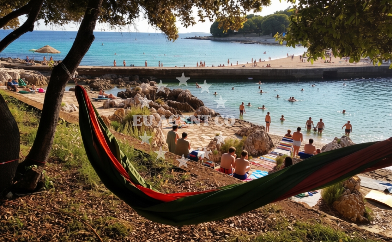 Additional view of Lim beach in Koversada 1, Vrsar
