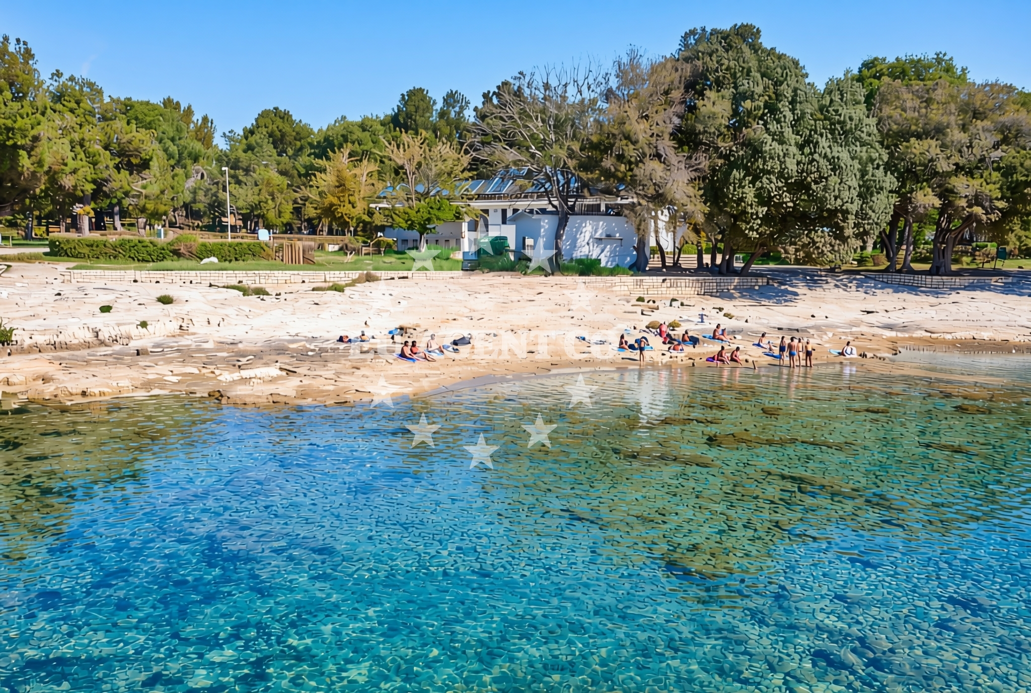 Additional view of Lim beach in Koversada 1, Vrsar
