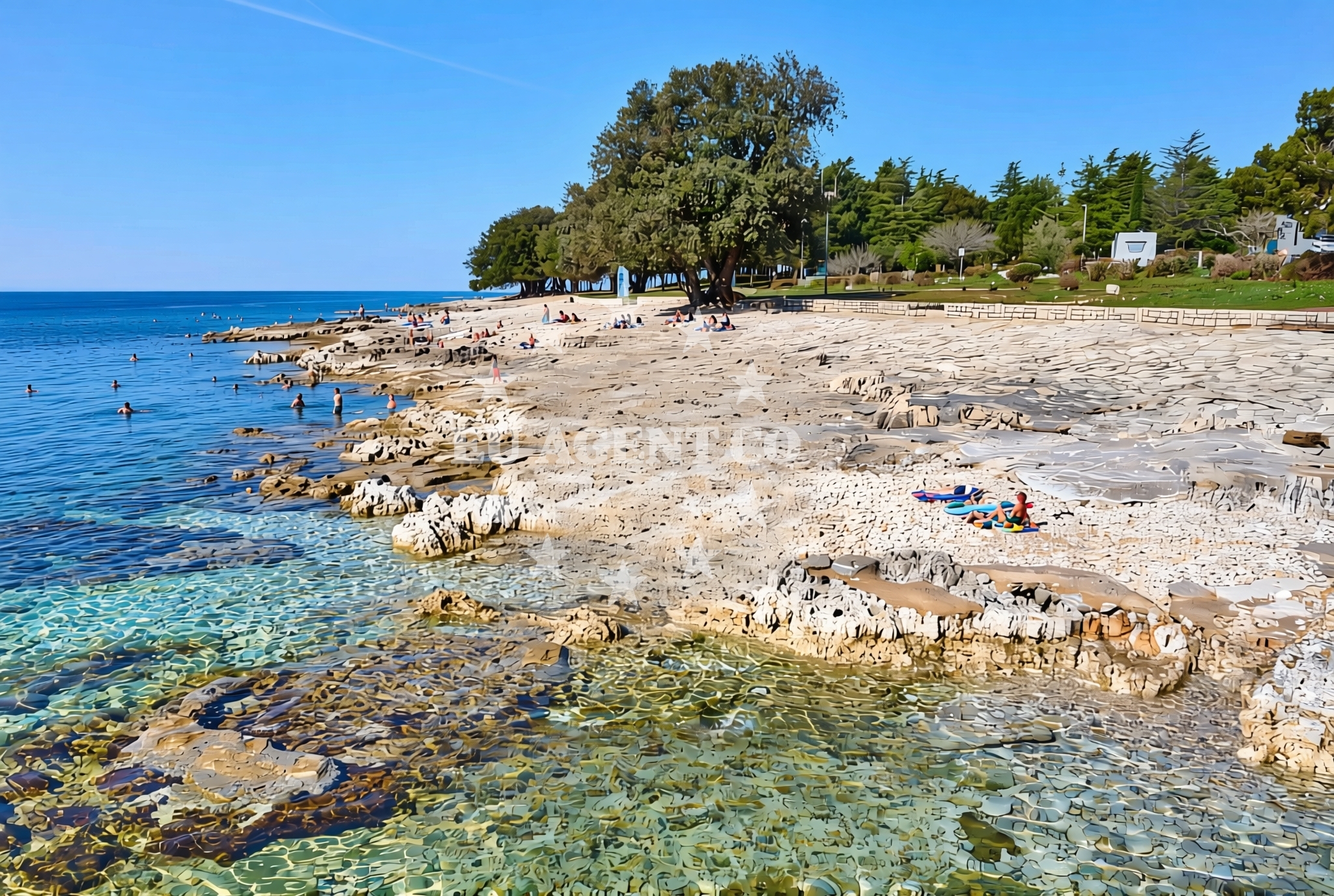Additional view of Lim beach in Koversada 1, Vrsar