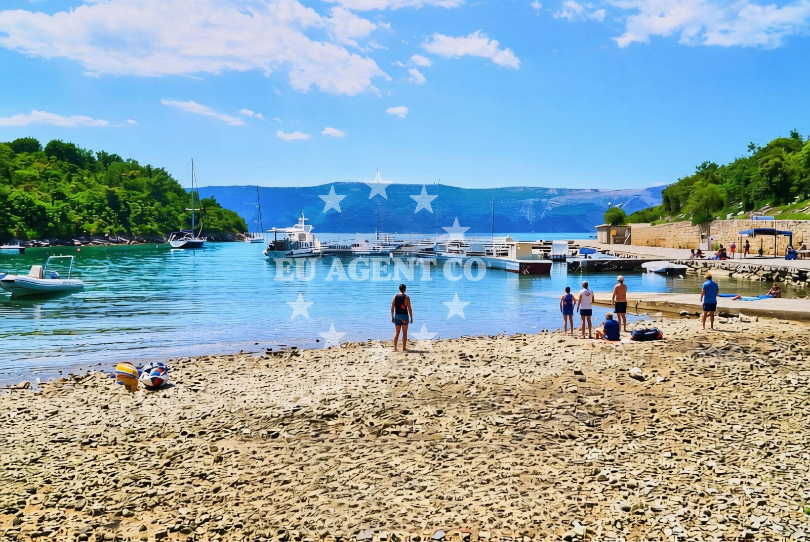 Additional view of Linardici beach in Milohnići 62a, Milohnići