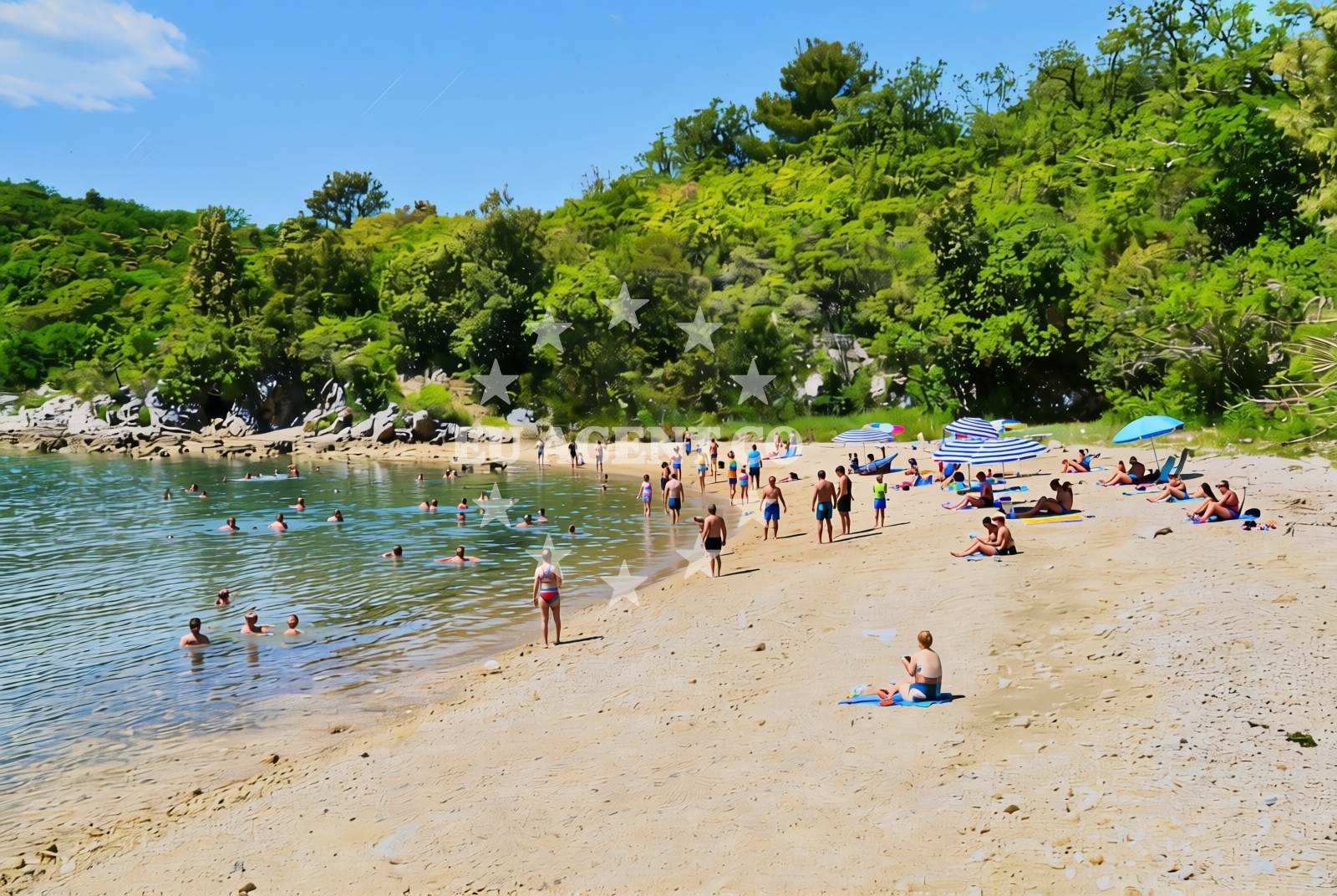 Additional view of Linardići (Krk): beaches and coves (2) in Linardići (Krk)