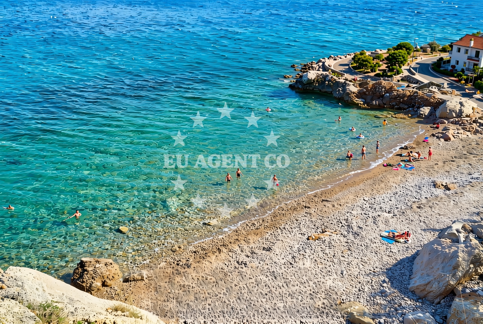 Additional view of Linda zapad, Lokva Rogoznica Beach in Linda zapad