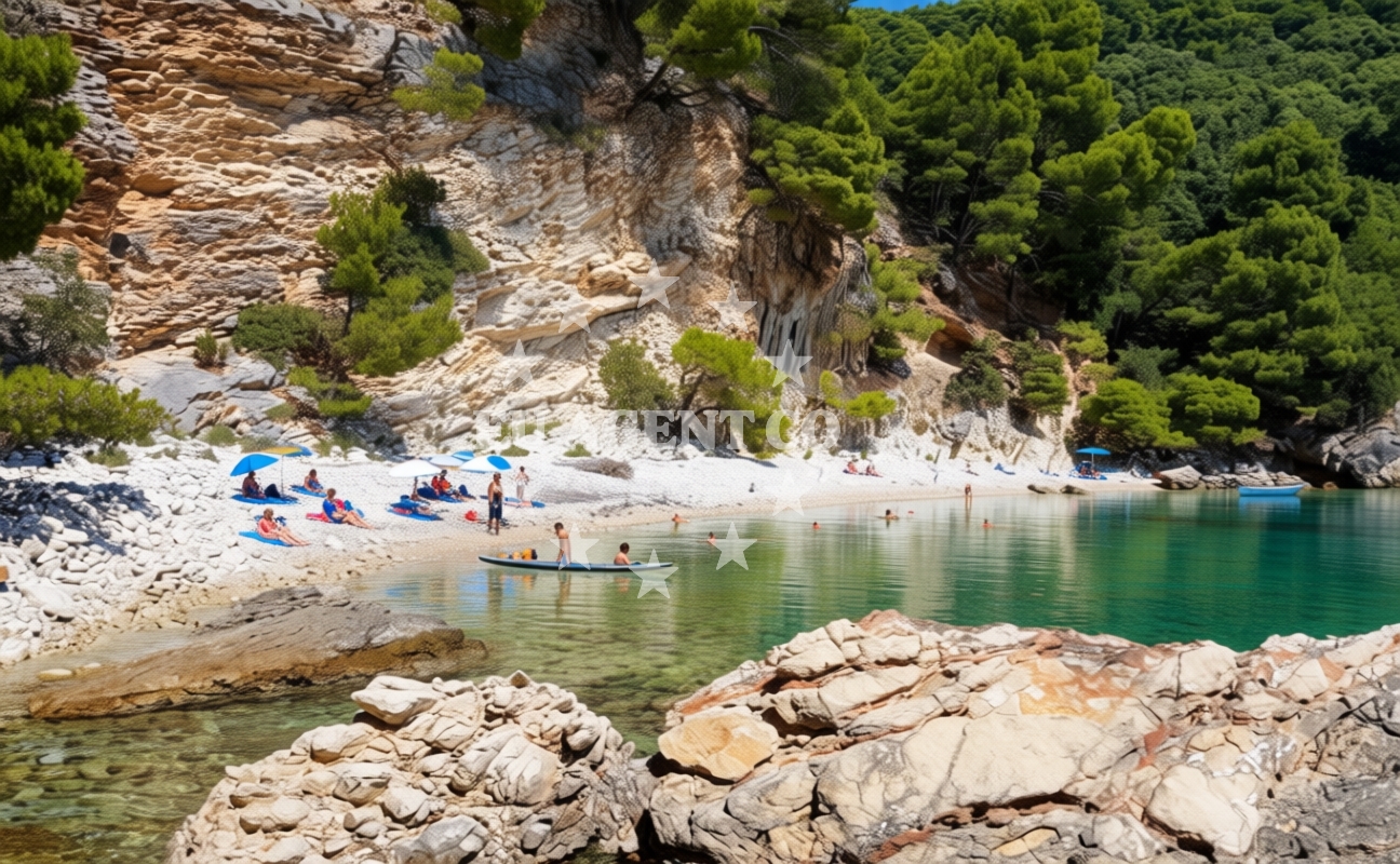 Additional view of Lirica beach in , Žuljana