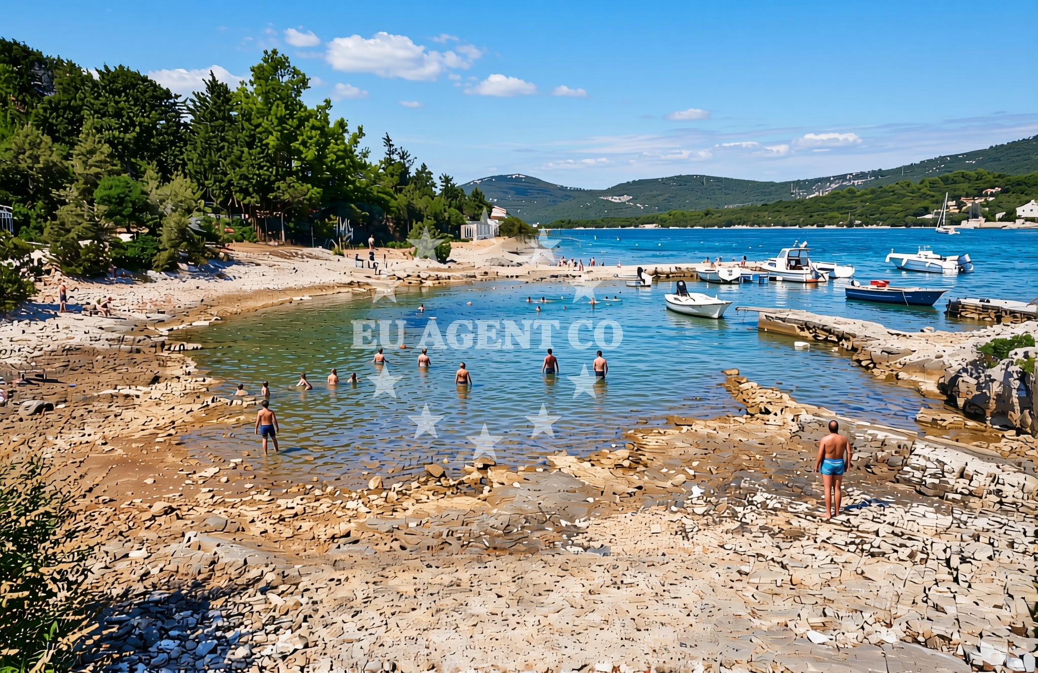 Additional view of Liski zapad, Ćunski (Lošinj) Beach in Liski zapad