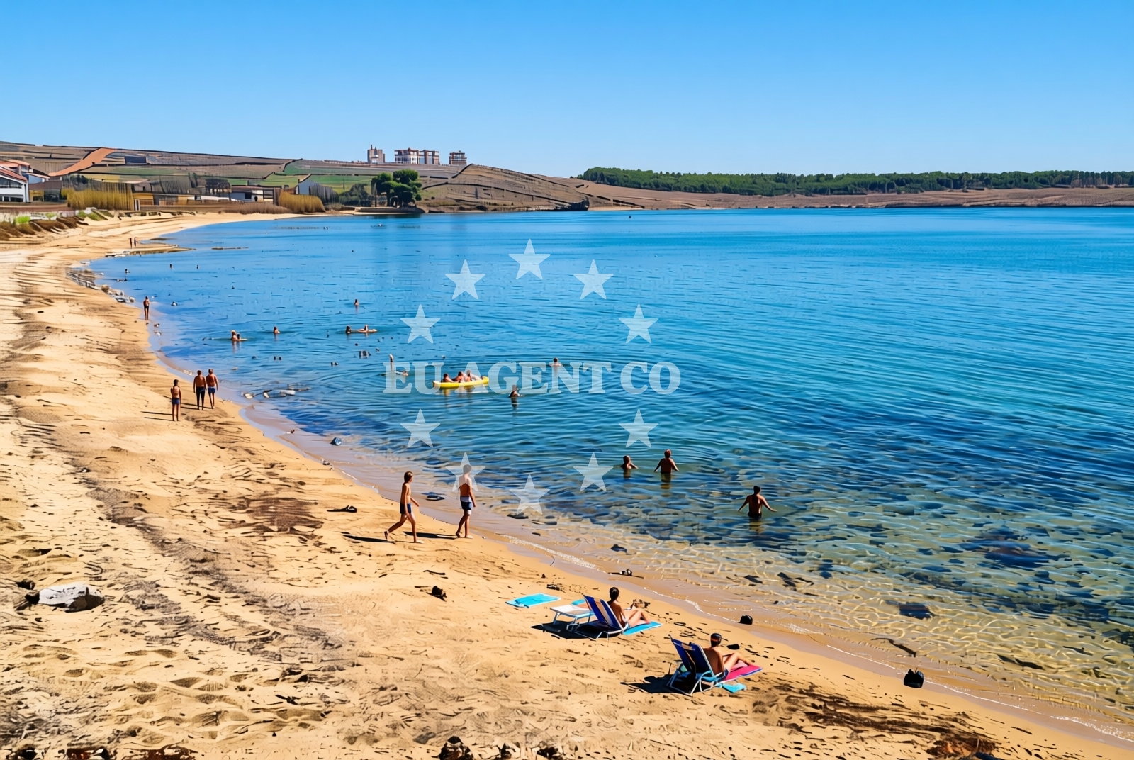 Overview of Livade (Meadows) i Obatnice, Povljana (Pag) Beach in Livade (Meadows) i Obatnice