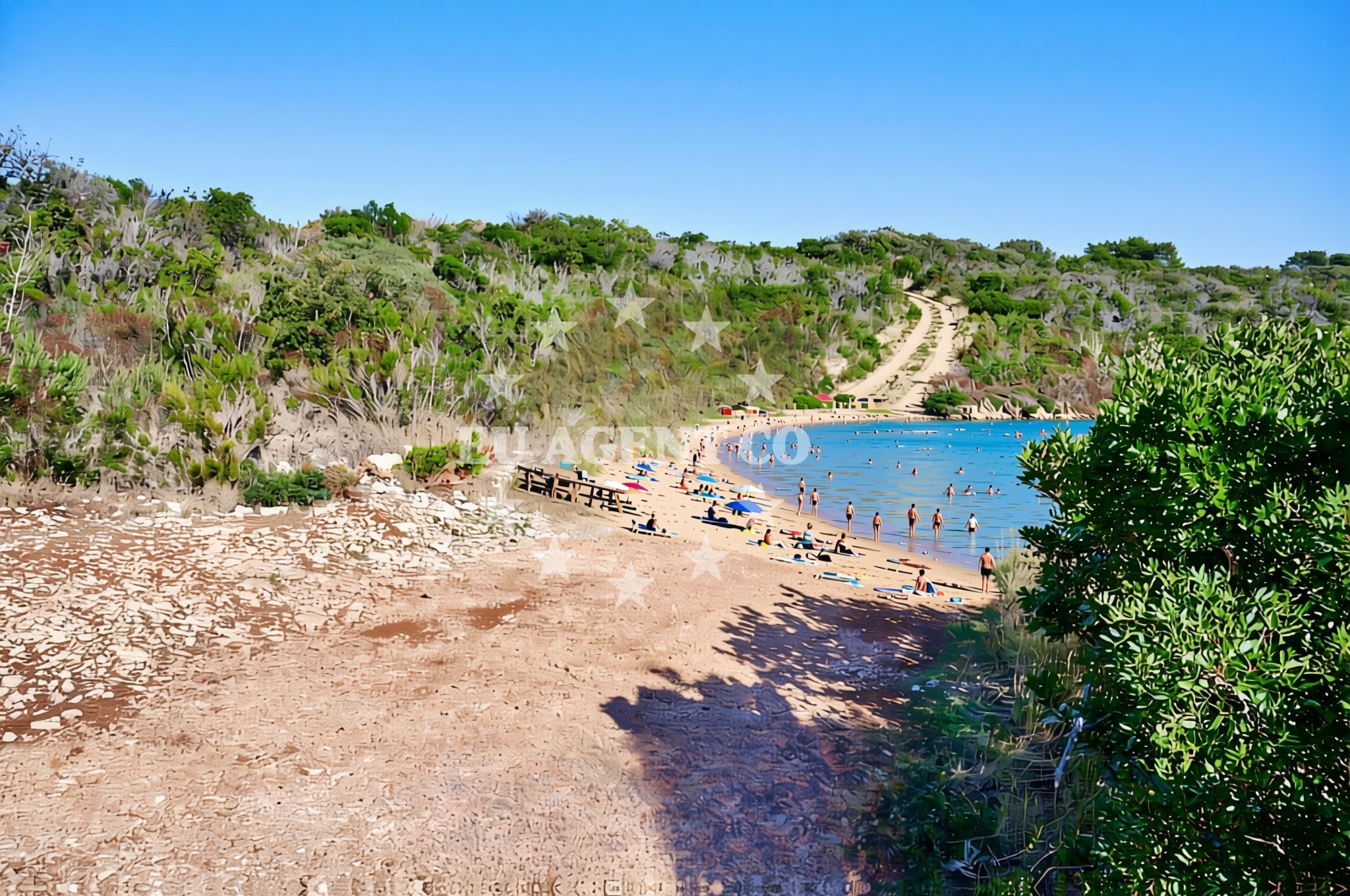 Additional view of Livka, Gornje Selo (Šolta) Beach in Livka