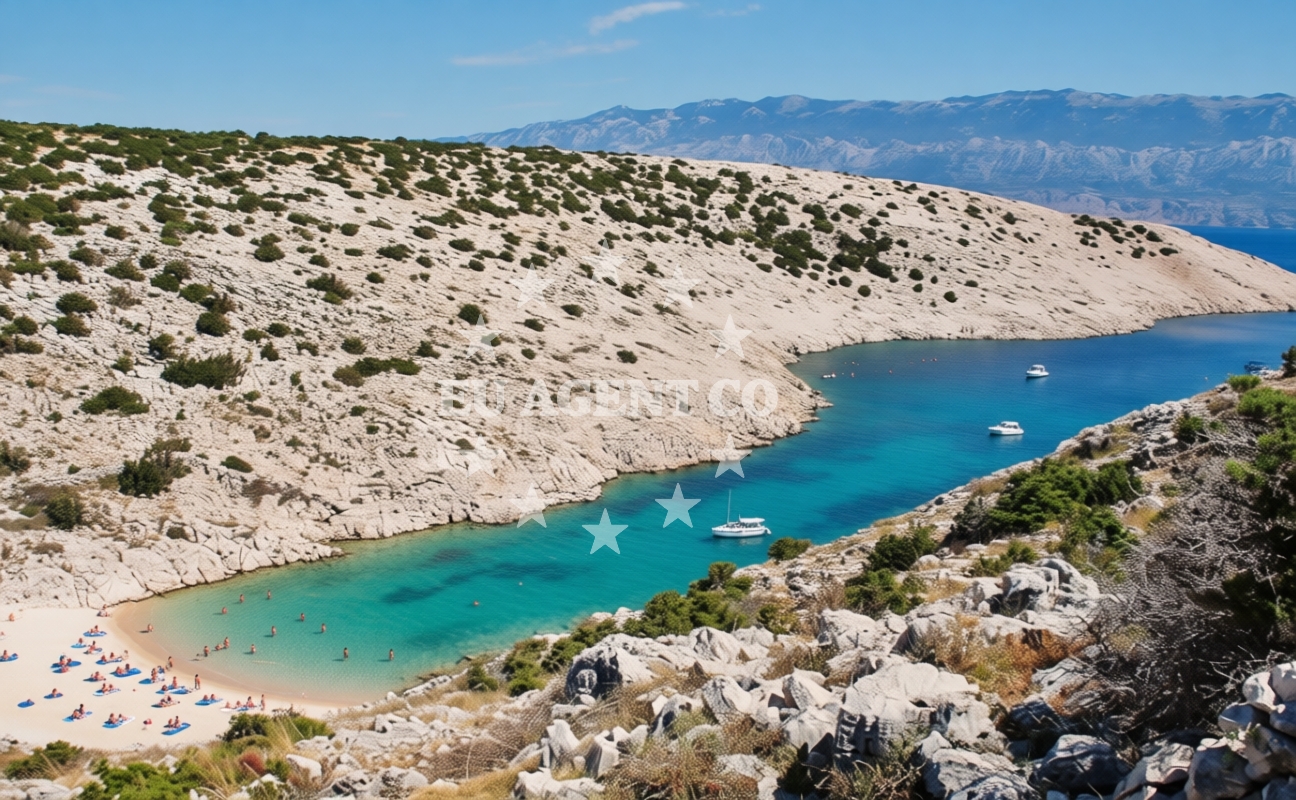 Additional view of Lizard's beach in Škuncini Stani 32, Novalja