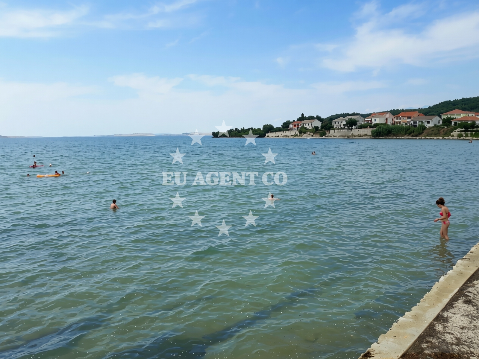 Additional view of Ljubac beach II in Ljubac 154, Ljubač