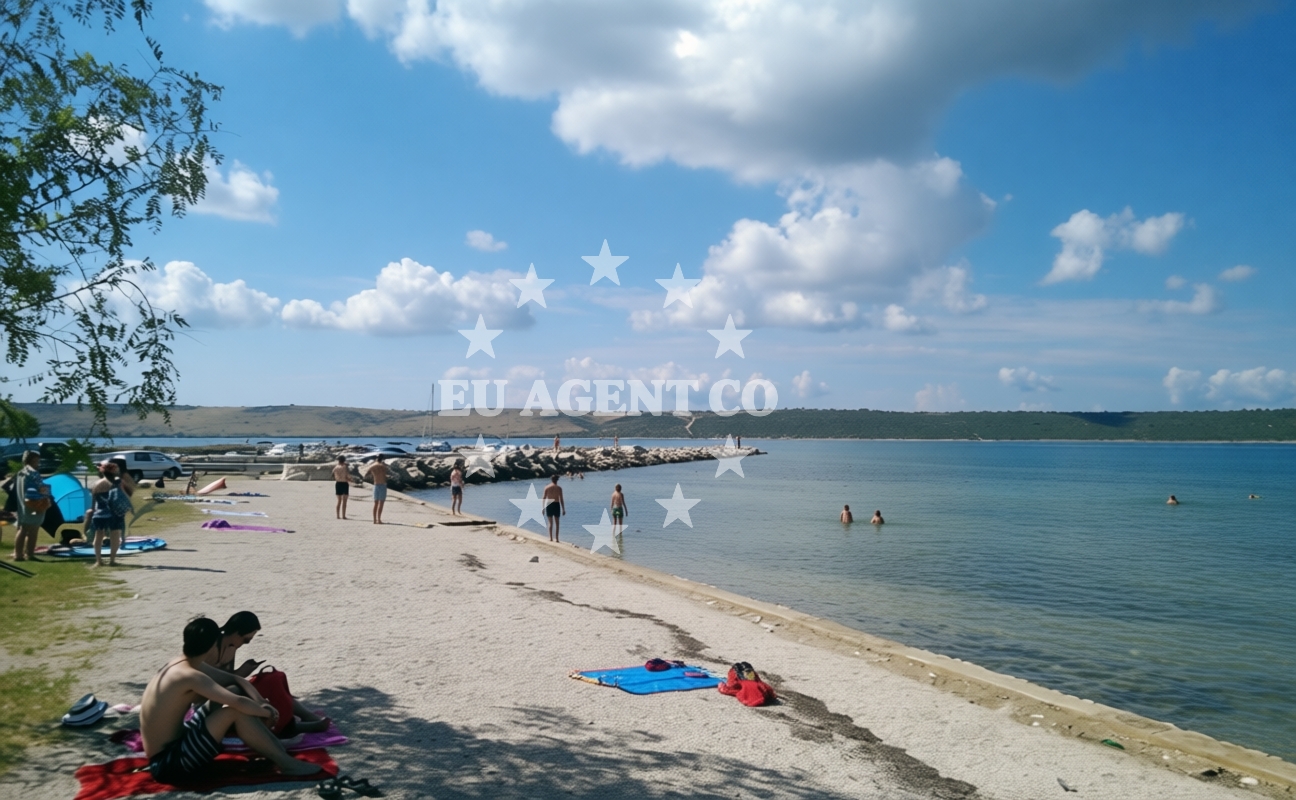 Additional view of Ljubac beach II in Ljubac 154, Ljubač