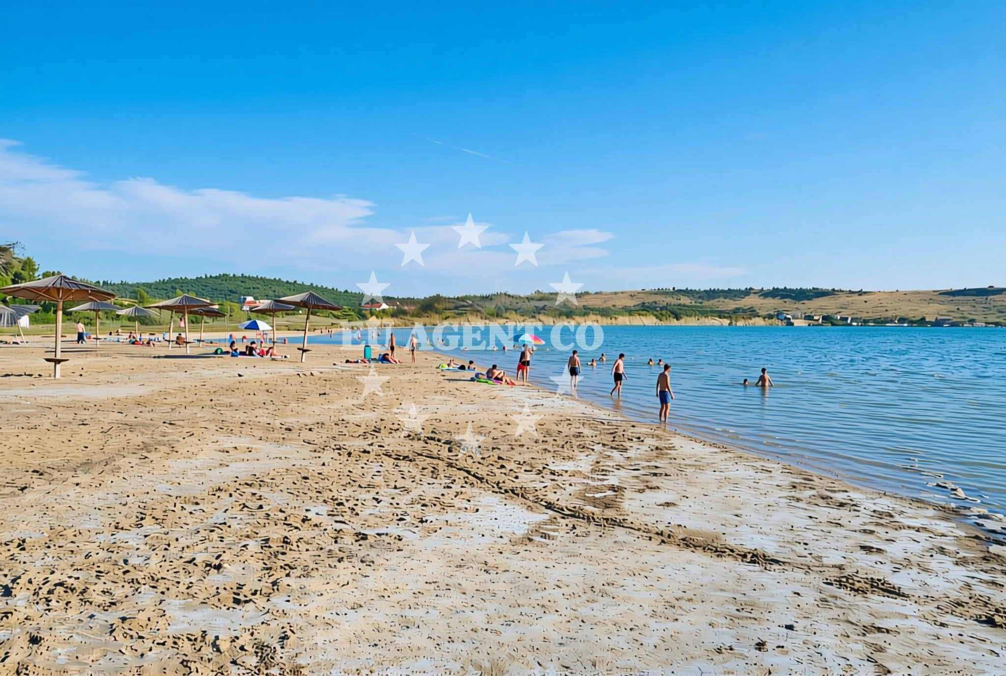 Beach facilities and surroundings at Ljubač (Ražanac): beaches and coves (4) in Ljubač (Ražanac)
