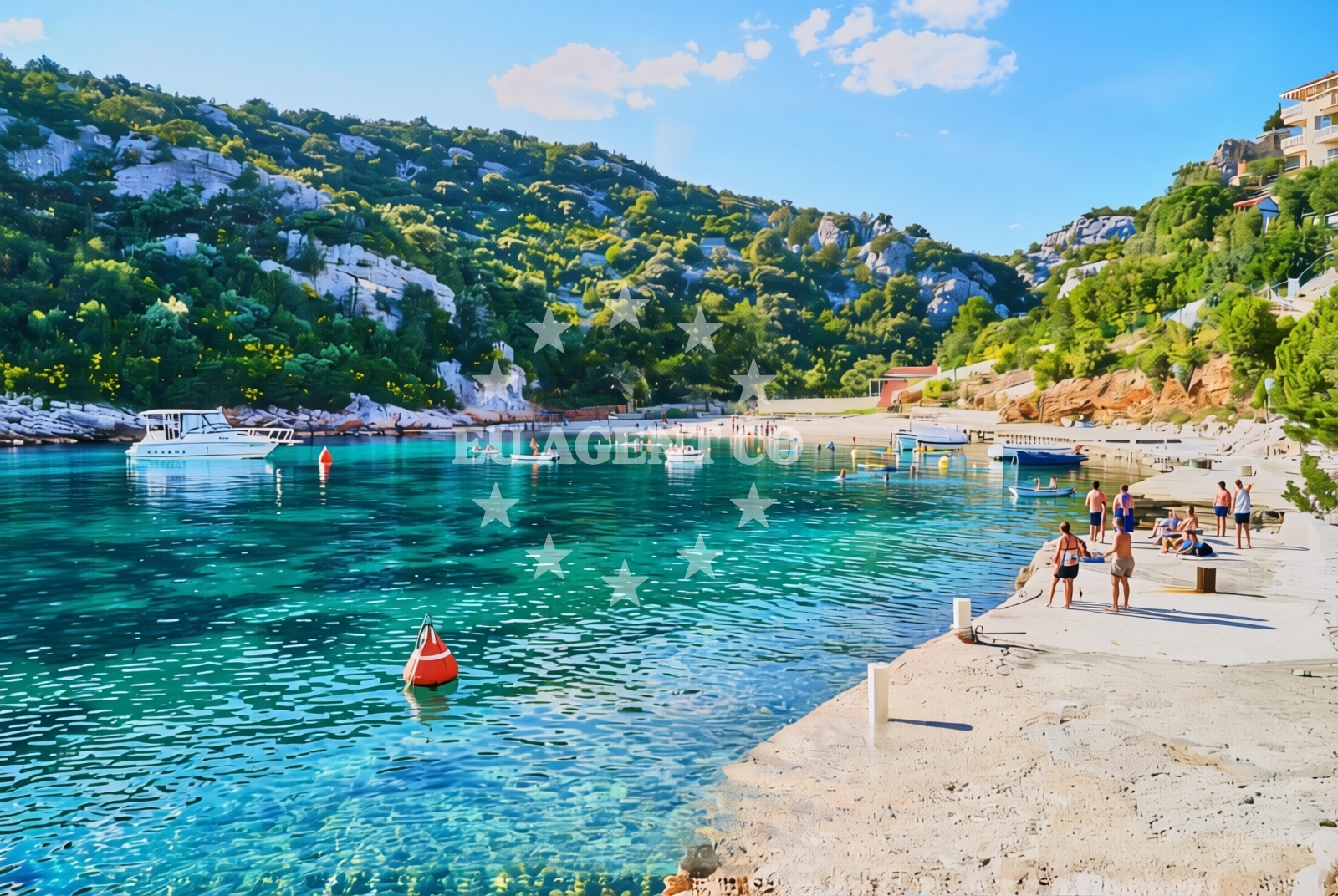 Overview of Ljubljeva, Ljubljeva Beach in Ljubljeva
