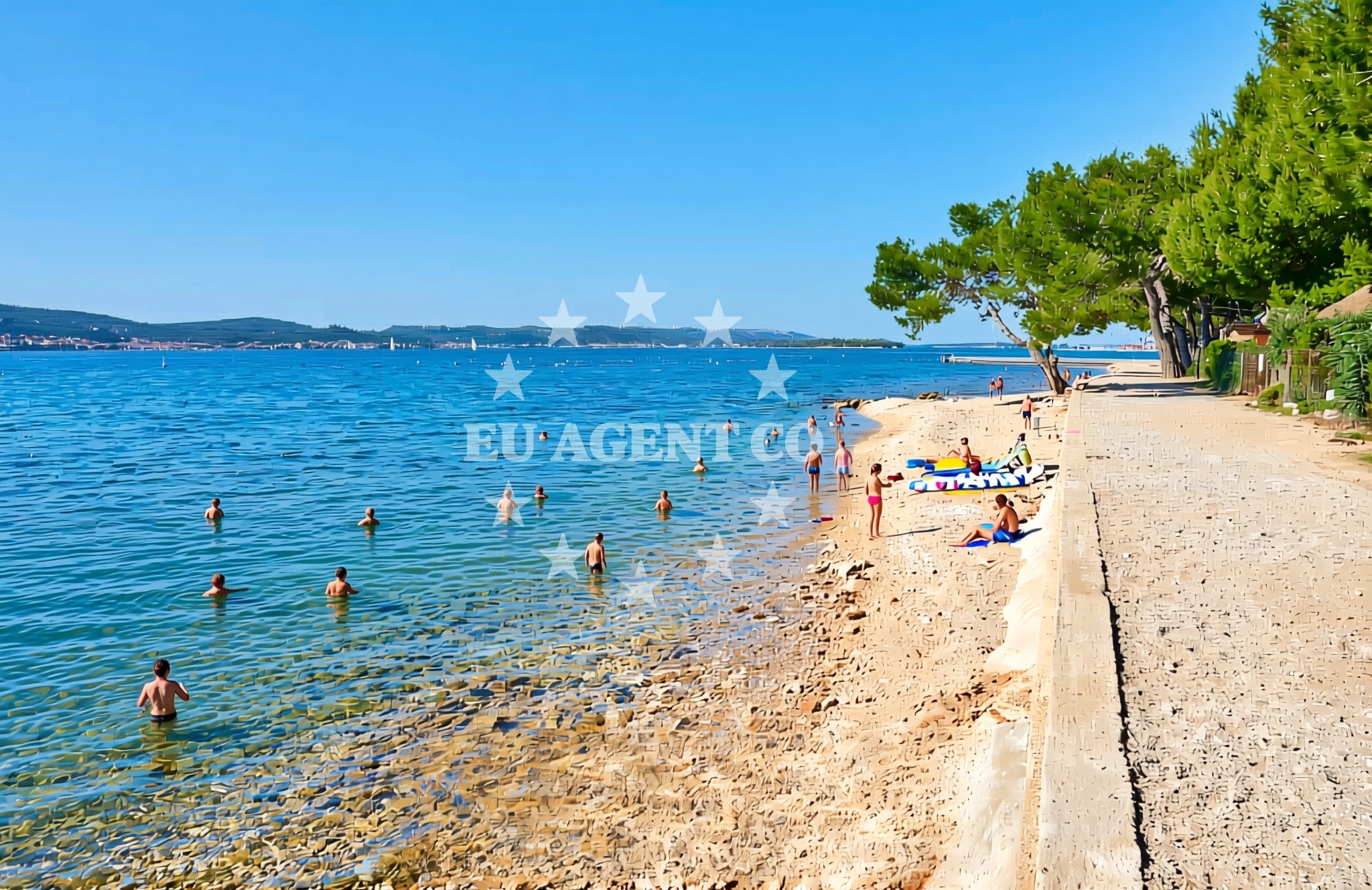 Additional view of Ljutić, Biograd na Moru Beach in Ljutić