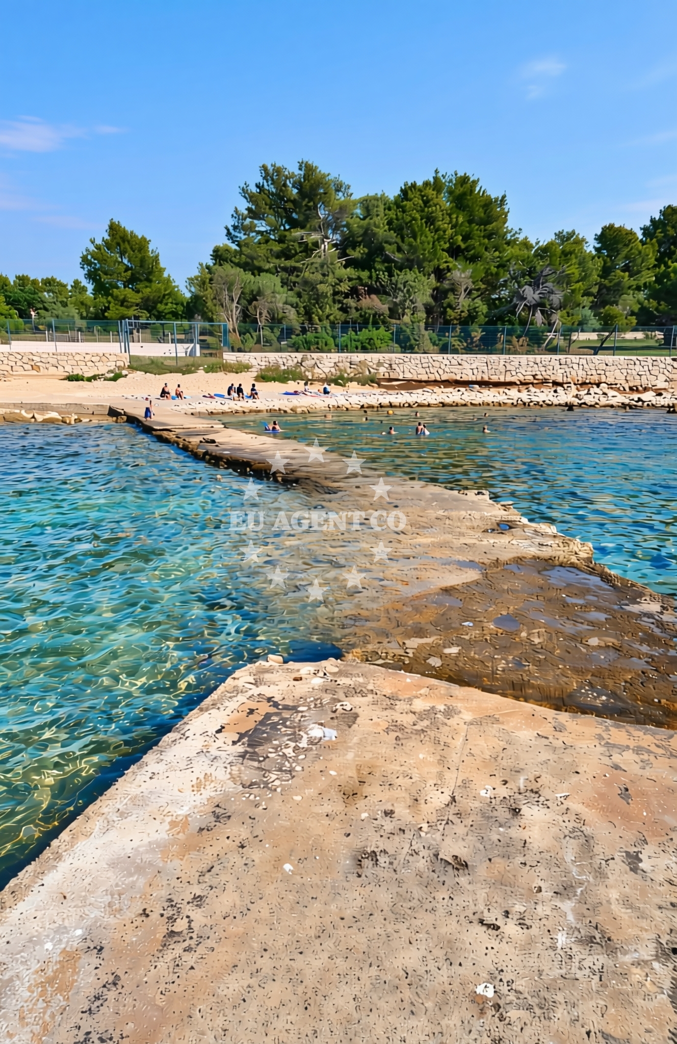 Additional view of Ljutić, Biograd na Moru Beach in Ljutić