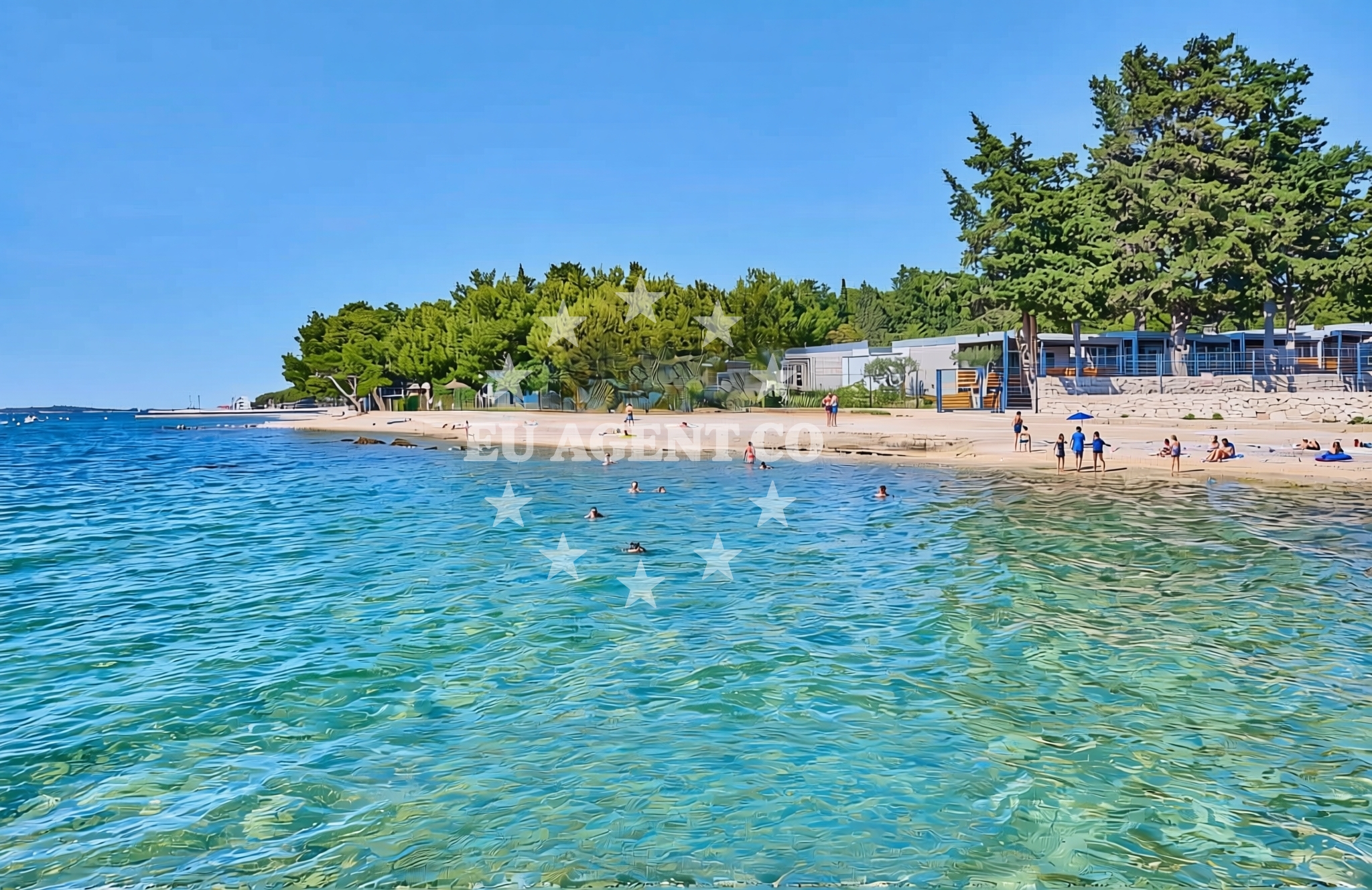 Additional view of Ljutić, Biograd na Moru Beach in Ljutić