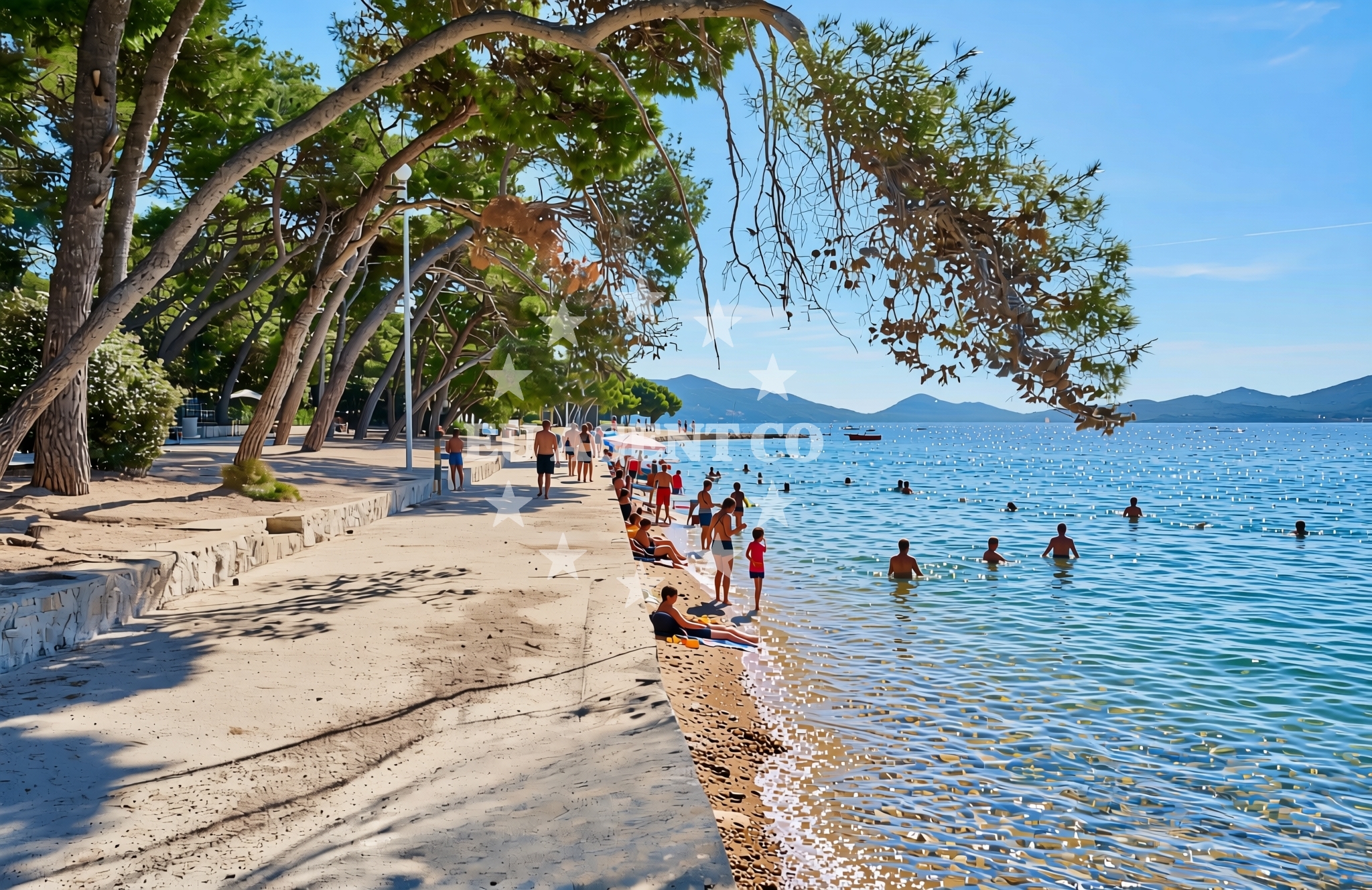 Additional view of Ljutić, Biograd na Moru Beach in Ljutić