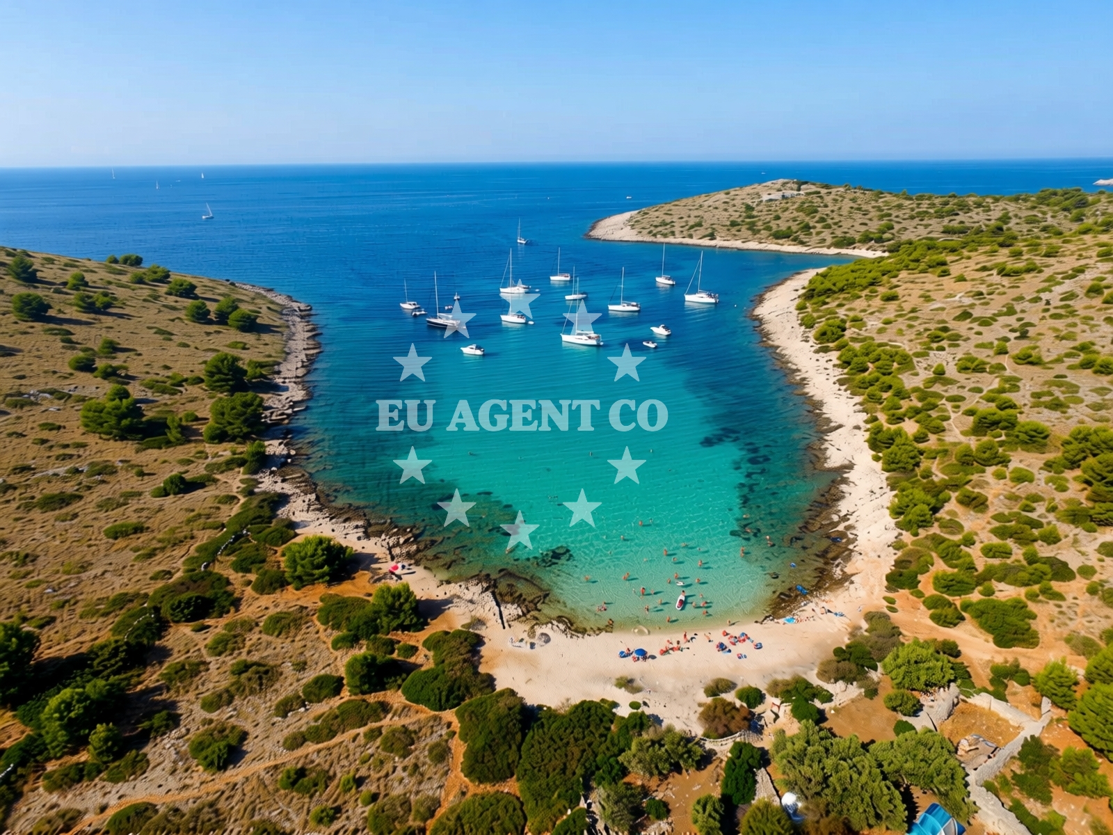 Additional view of Lojena beach in Otok Žut 52, Pristanišće