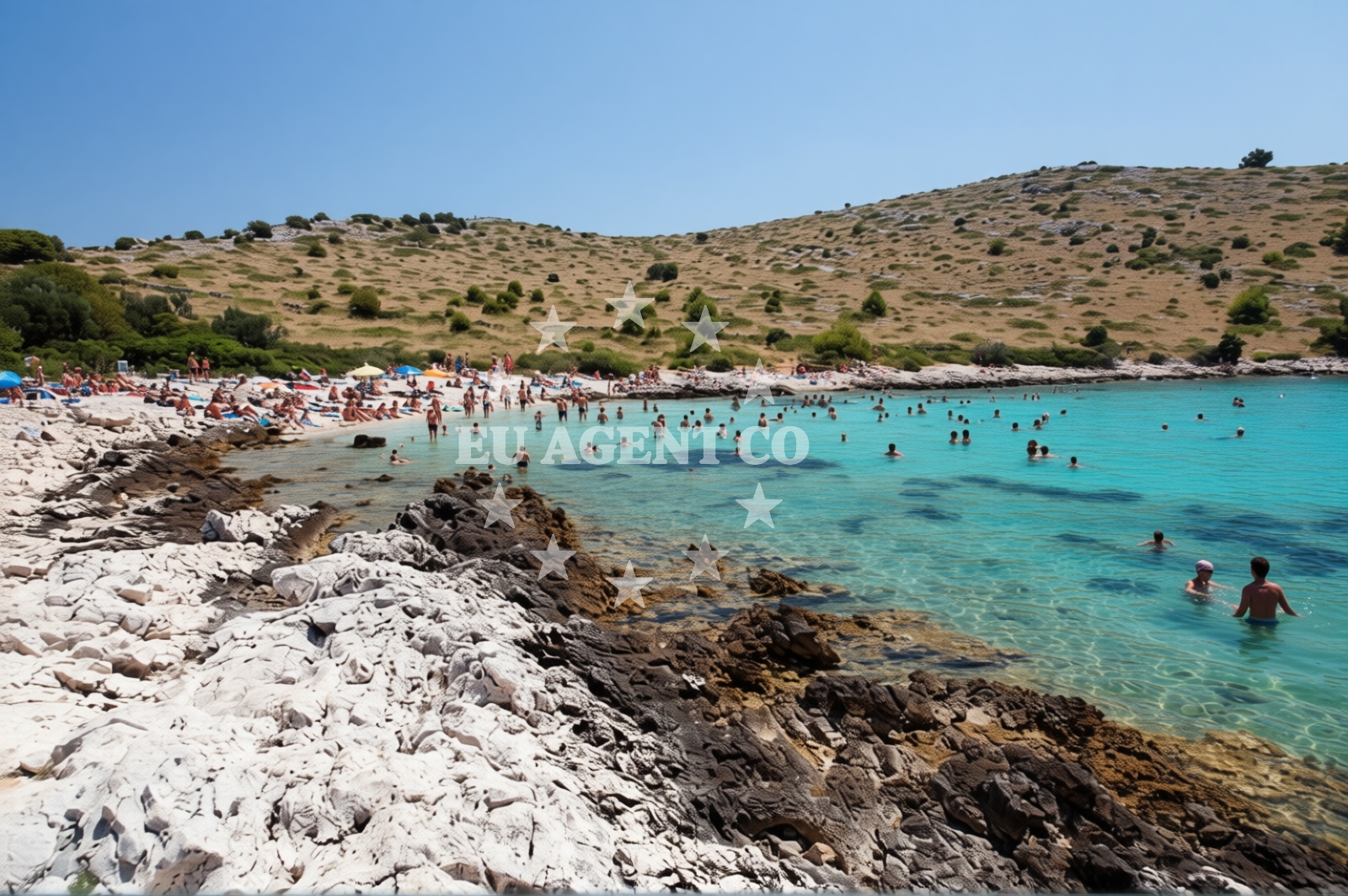 Additional view of Lojena beach in Otok Žut 52, Pristanišće