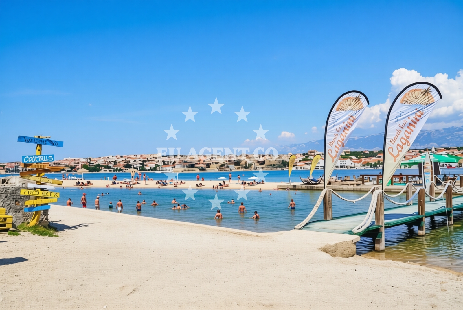 Additional view of Lokunje, Novalja (Pag) Beach in Lokunje