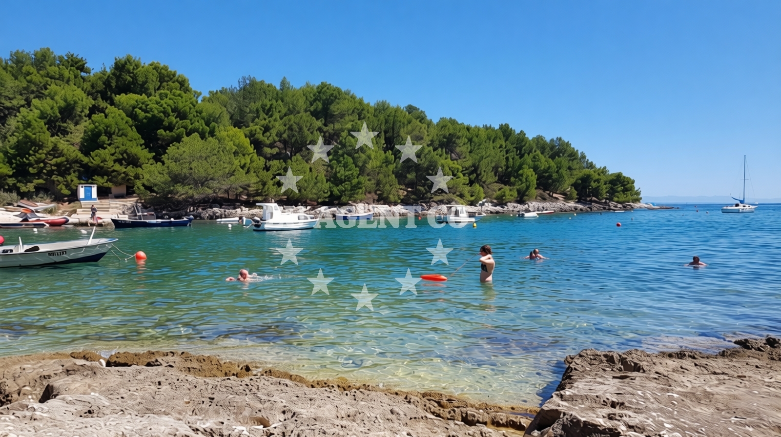 Additional view of Lokva beach in 218 Selo 1, Premantura