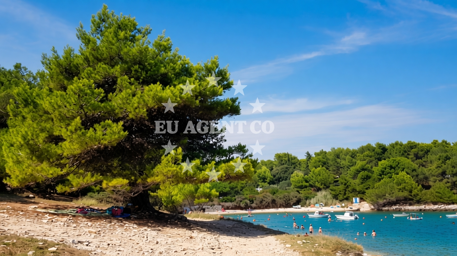 Additional view of Lokva beach in 218 Selo 1, Premantura