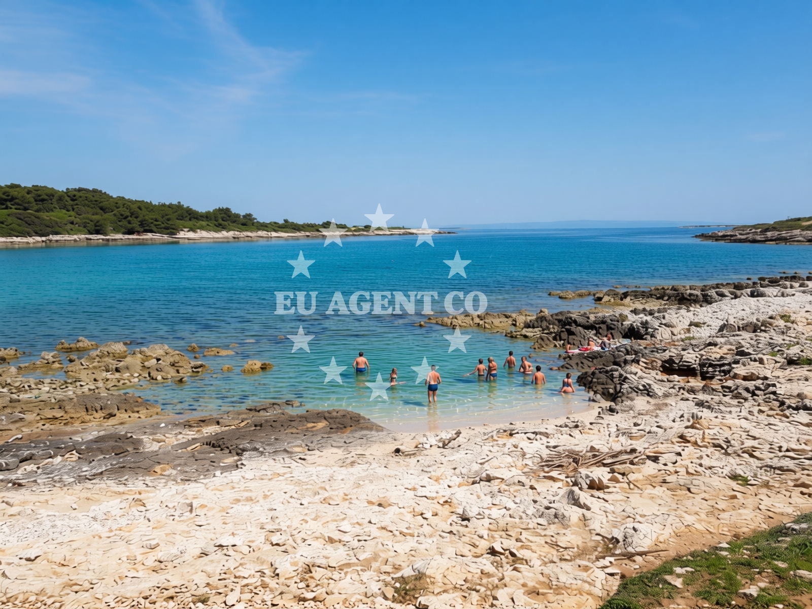 Additional view of Lokva beach in 218 Selo 1, Premantura