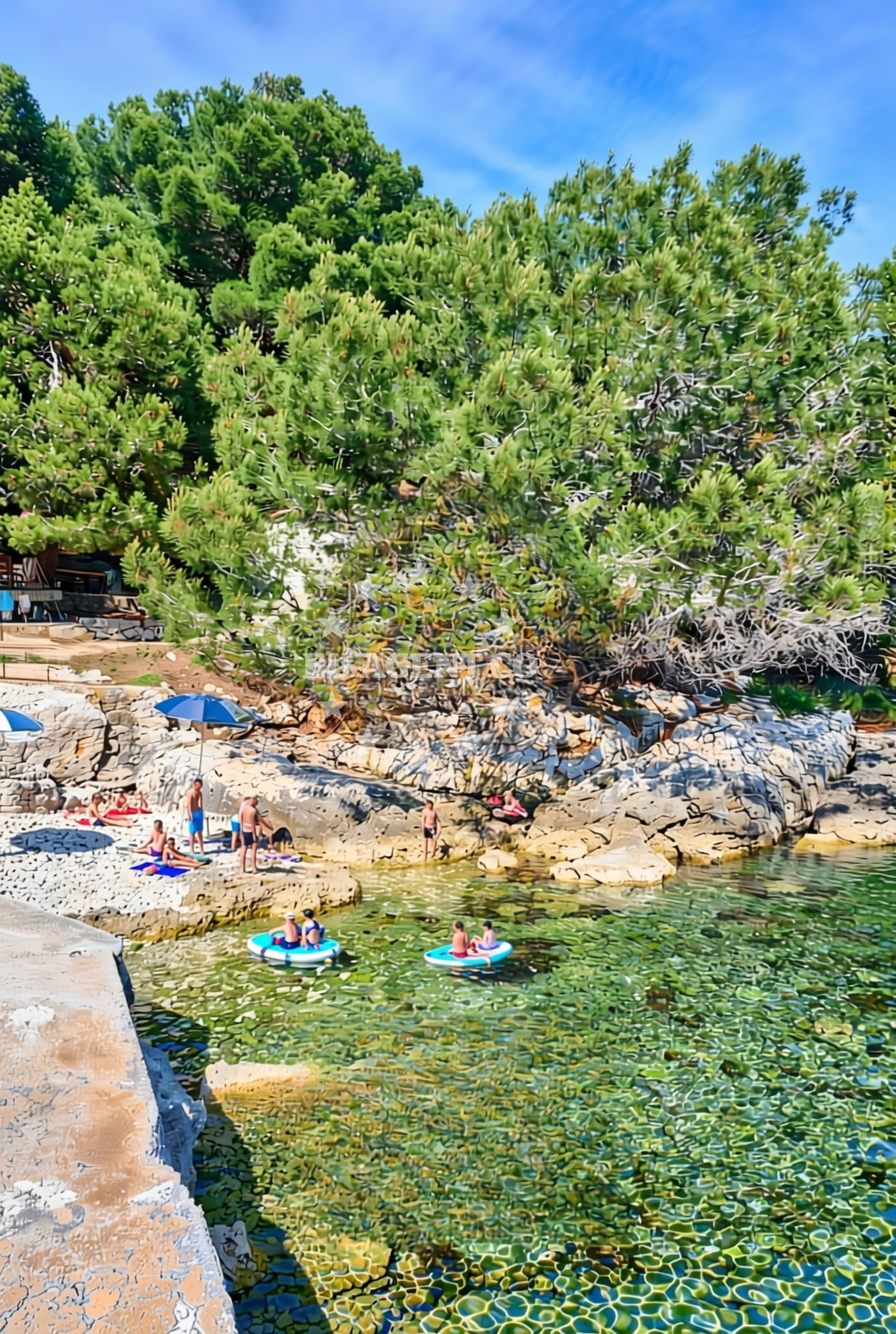 Additional view of Lokva beach in 218 Selo 1, Premantura
