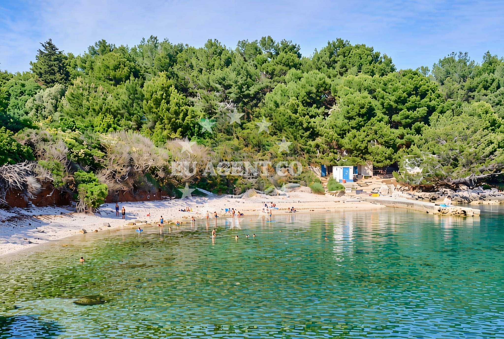 Additional view of Lokva beach in 218 Selo 1, Premantura