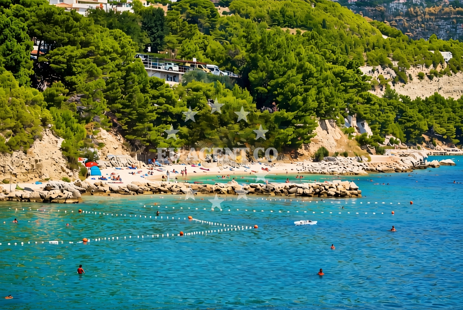 Overview of Lokva Rogoznica: beaches and coves (19) in Lokva Rogoznica