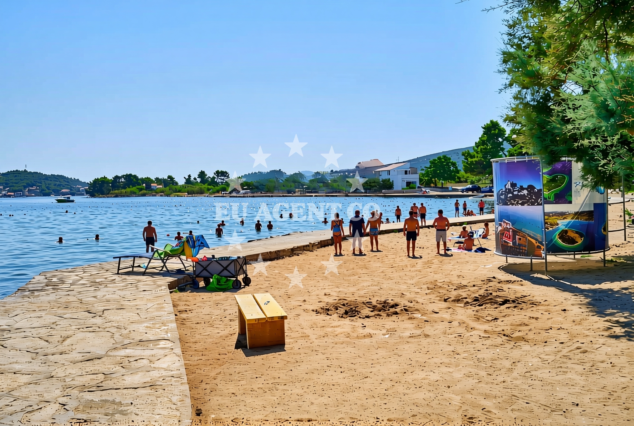 Additional view of Lokva (Vruljine), Neviđane (Pašman) Beach in Lokva (Vruljine)