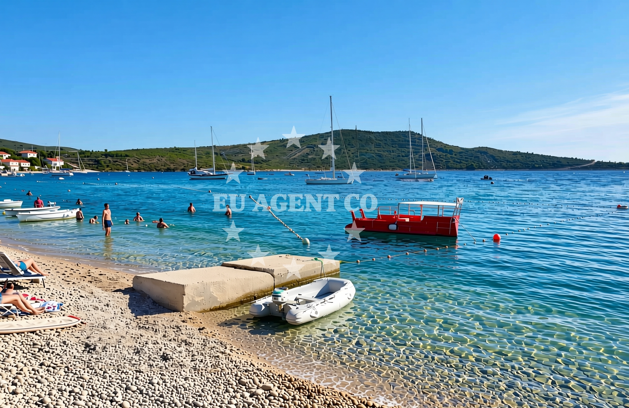 Additional view of Lokvice, Primošten Beach in Lokvice