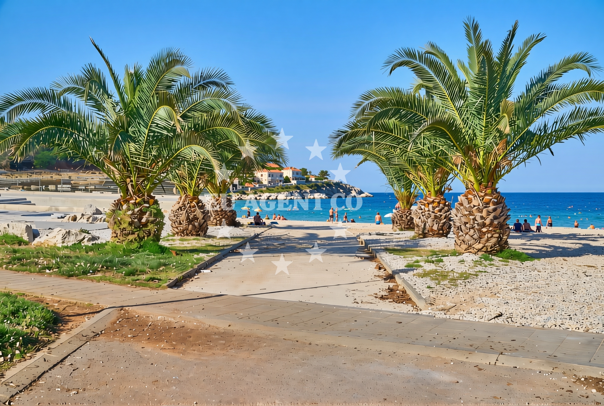 Additional view of Lokvina beach in Mareda bb, Novigrad Istria