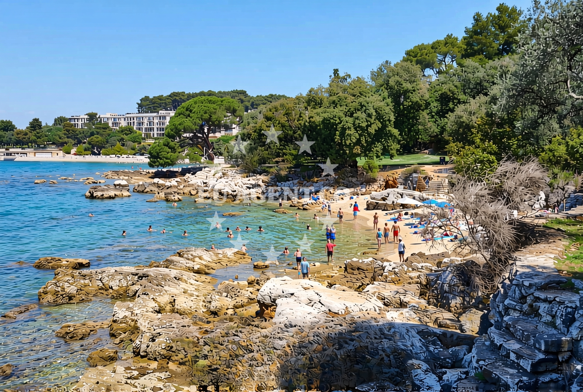 Additional view of Lone bay in A. Smareglia 1A, Rovinj