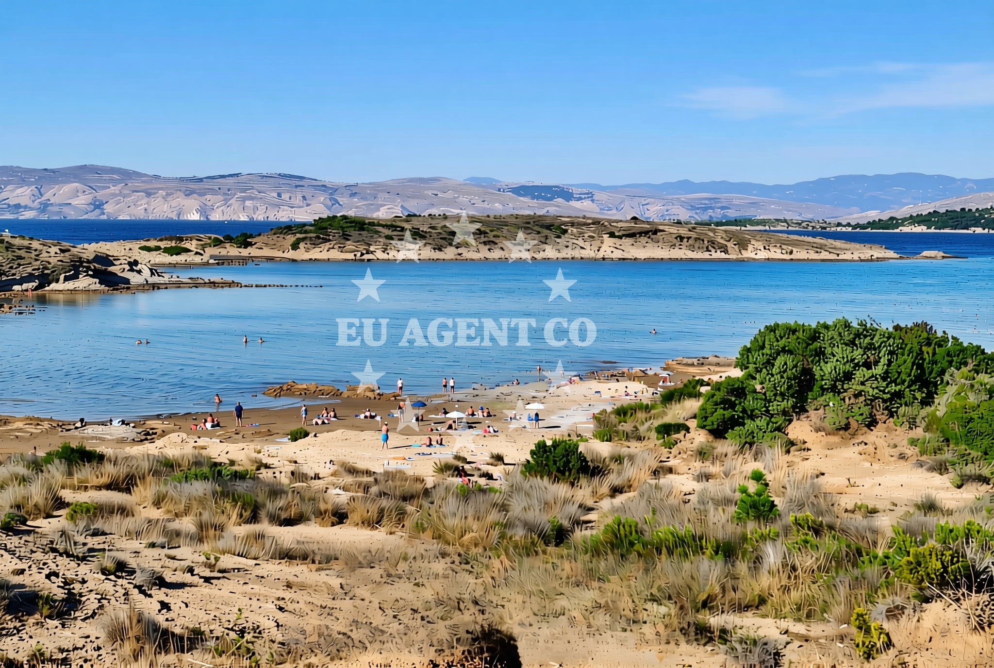 Sea and coastal view of Lopar (Rab): beaches and coves (48) in Lopar (Rab)
