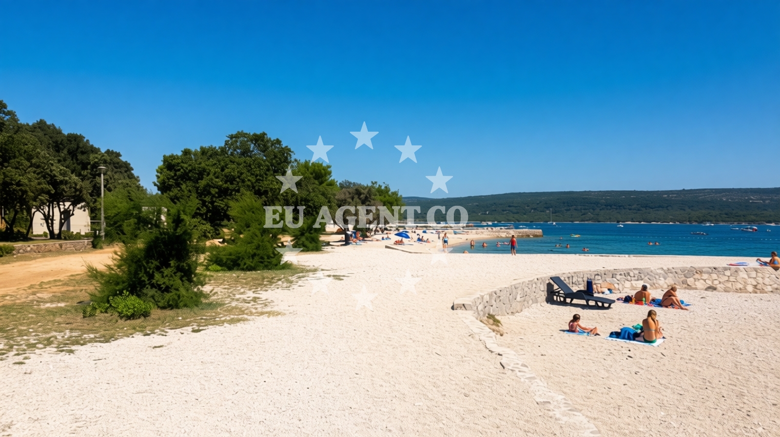 Sea and coastal view of Lopari beach