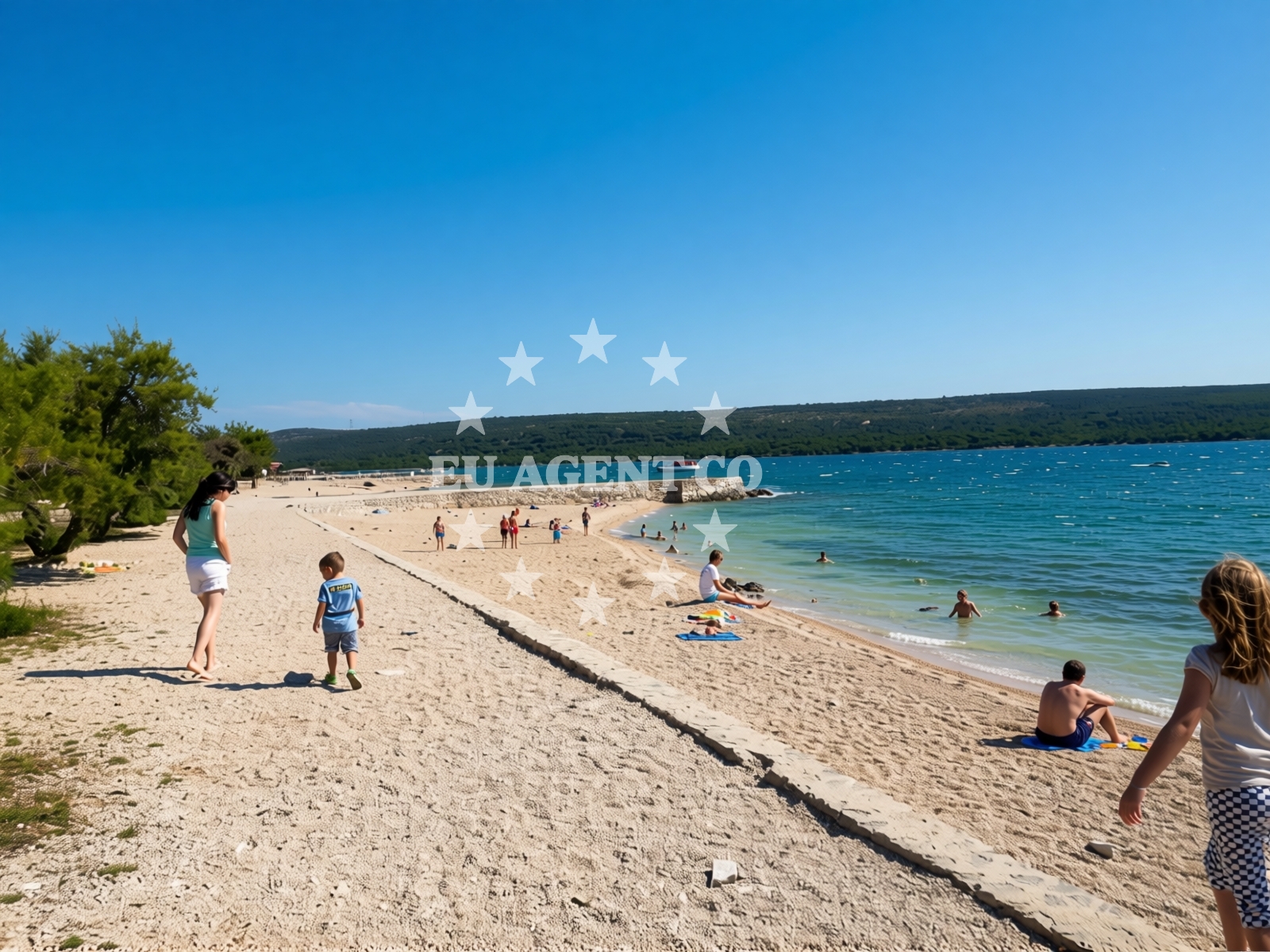 Additional view of Lopari beach