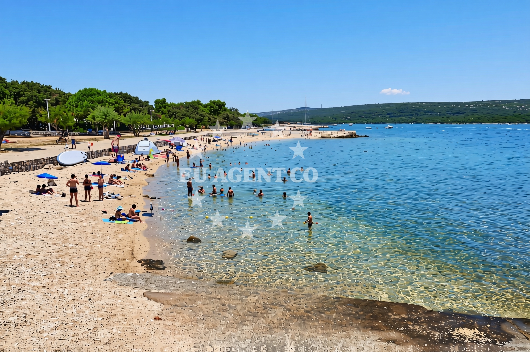 Additional view of Lopari beach