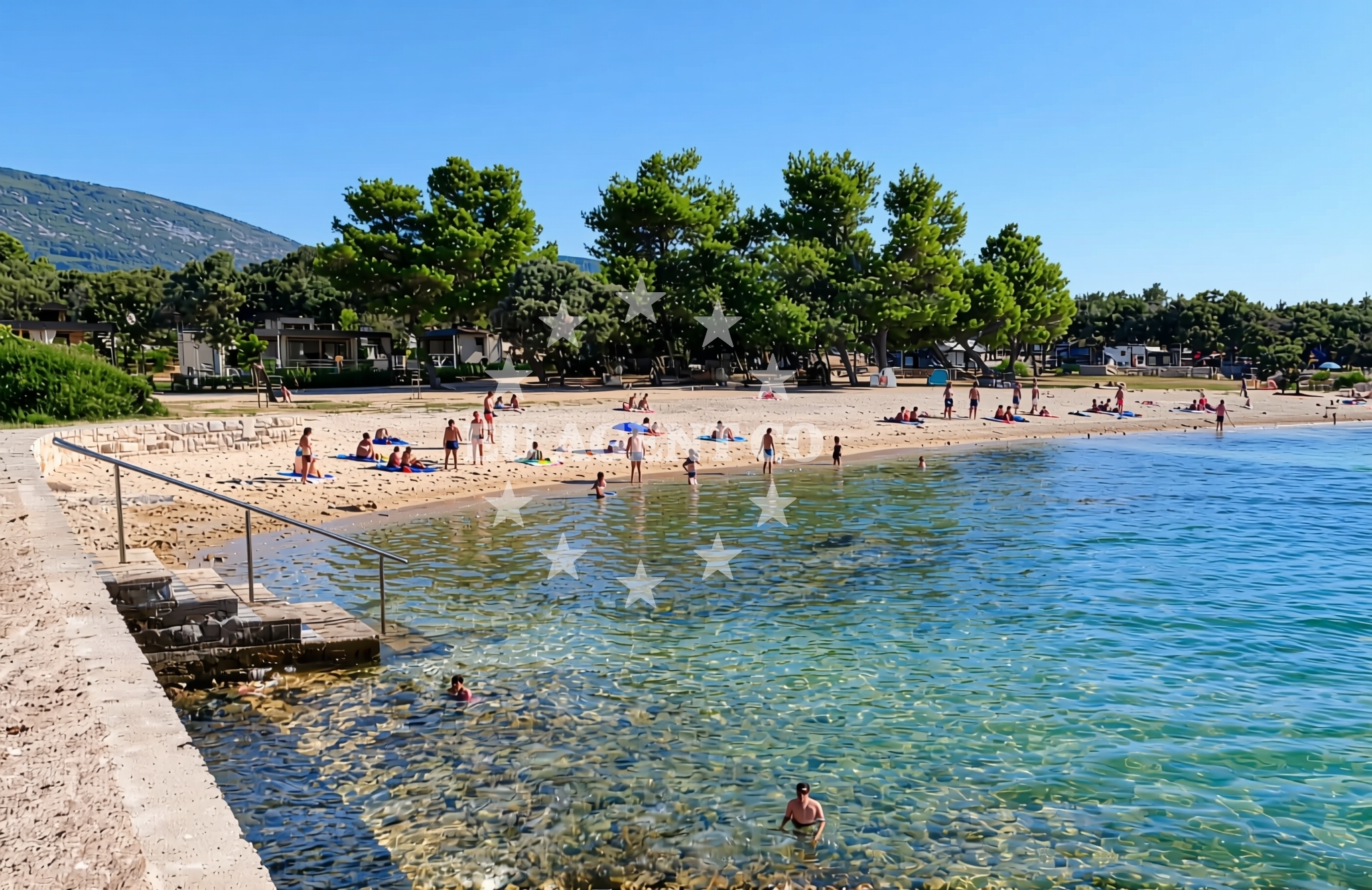 Additional view of Lopari beach