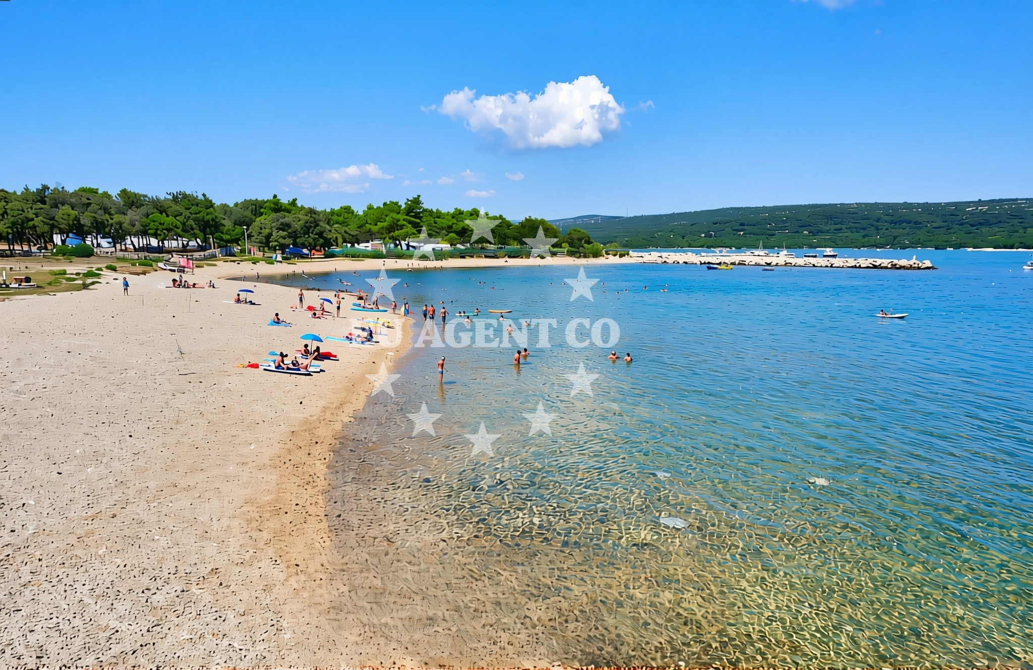 Additional view of Lopari beach