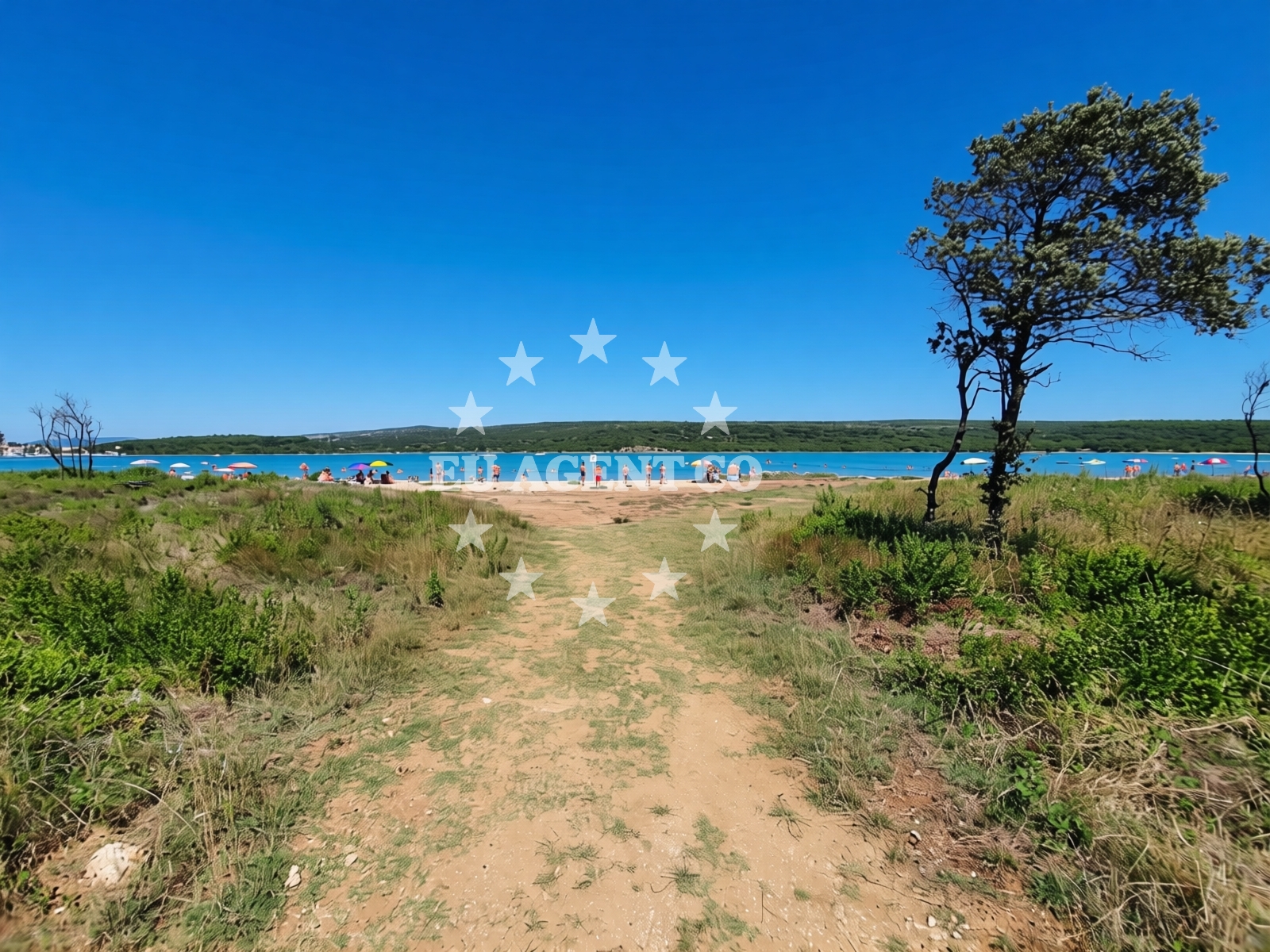 Additional view of Lopari beach II in Kamping Lopari, Nerezine