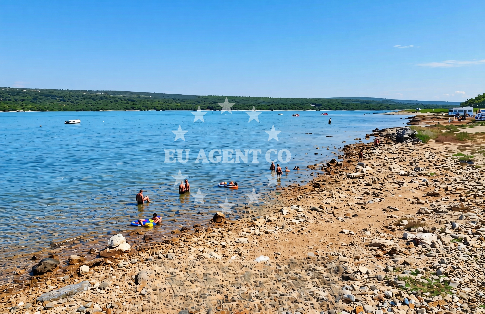 Additional view of Lopari beach II in Kamping Lopari, Nerezine