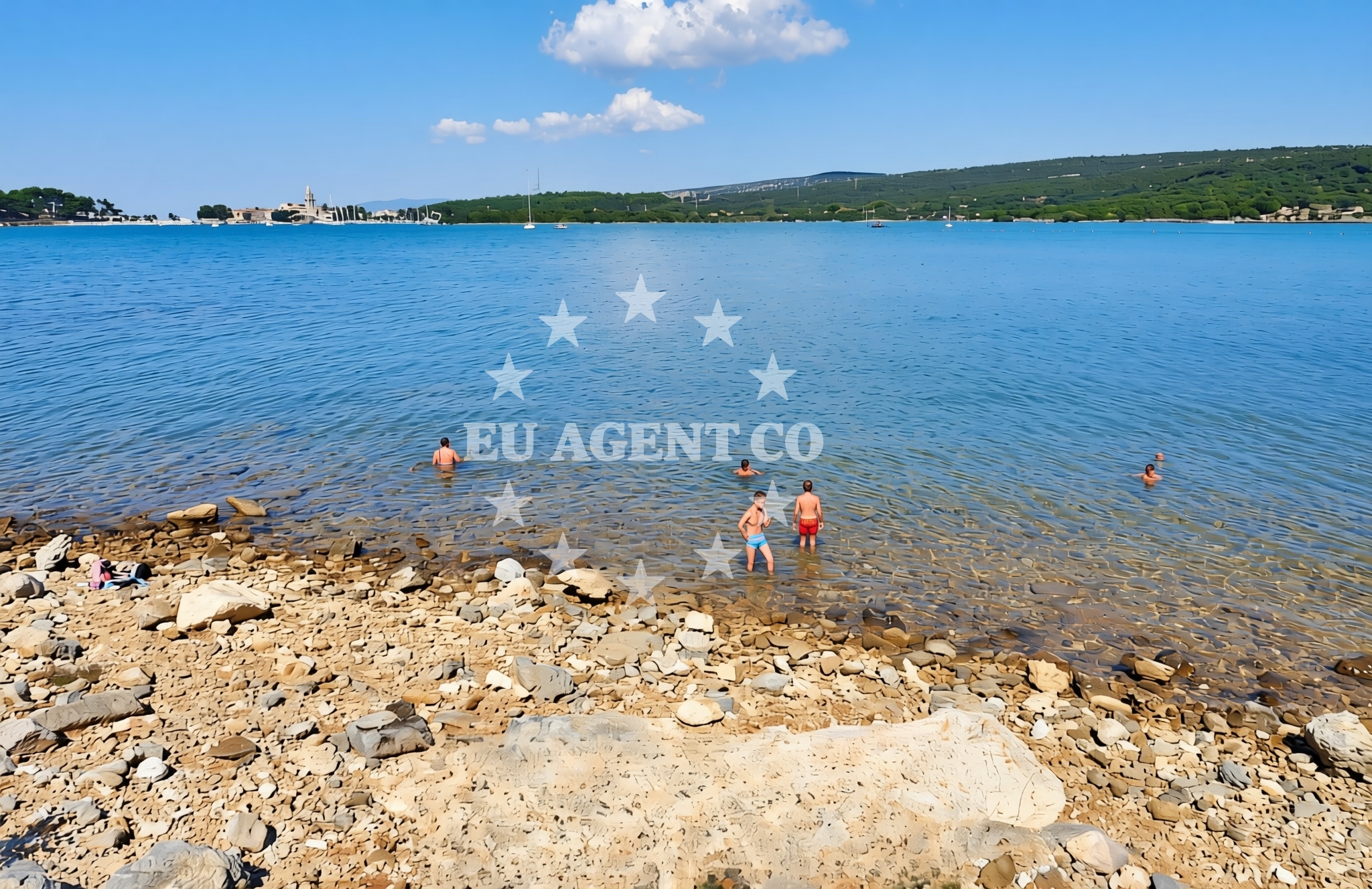 Additional view of Lopari beach II in Kamping Lopari, Nerezine