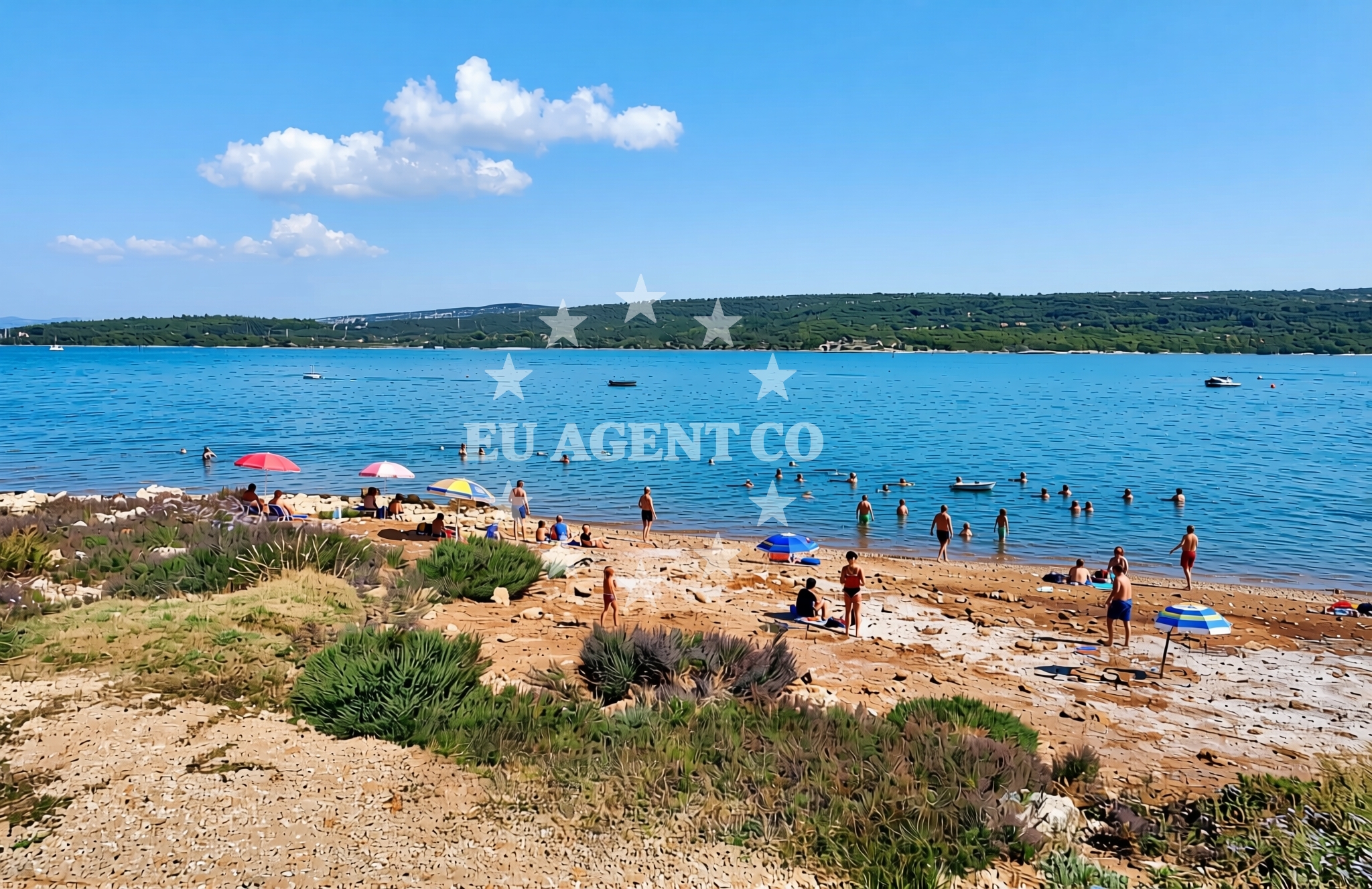 Additional view of Lopari beach II in Kamping Lopari, Nerezine